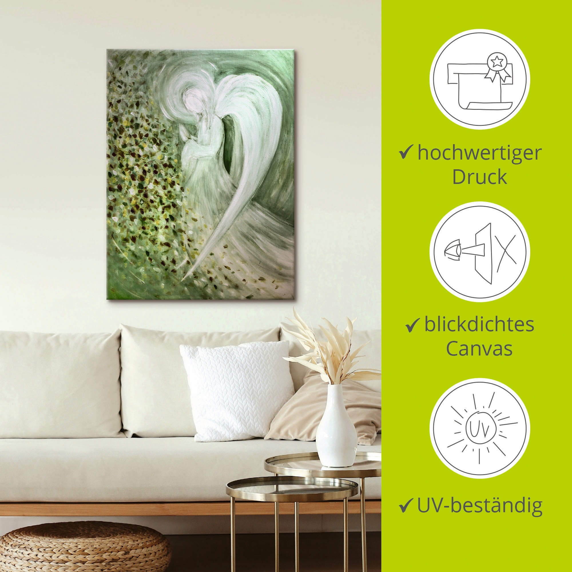 Artland Wandbild »Engel II«, Religion, (1 St.), als Leinwandbild, Poster in verschied. Größen