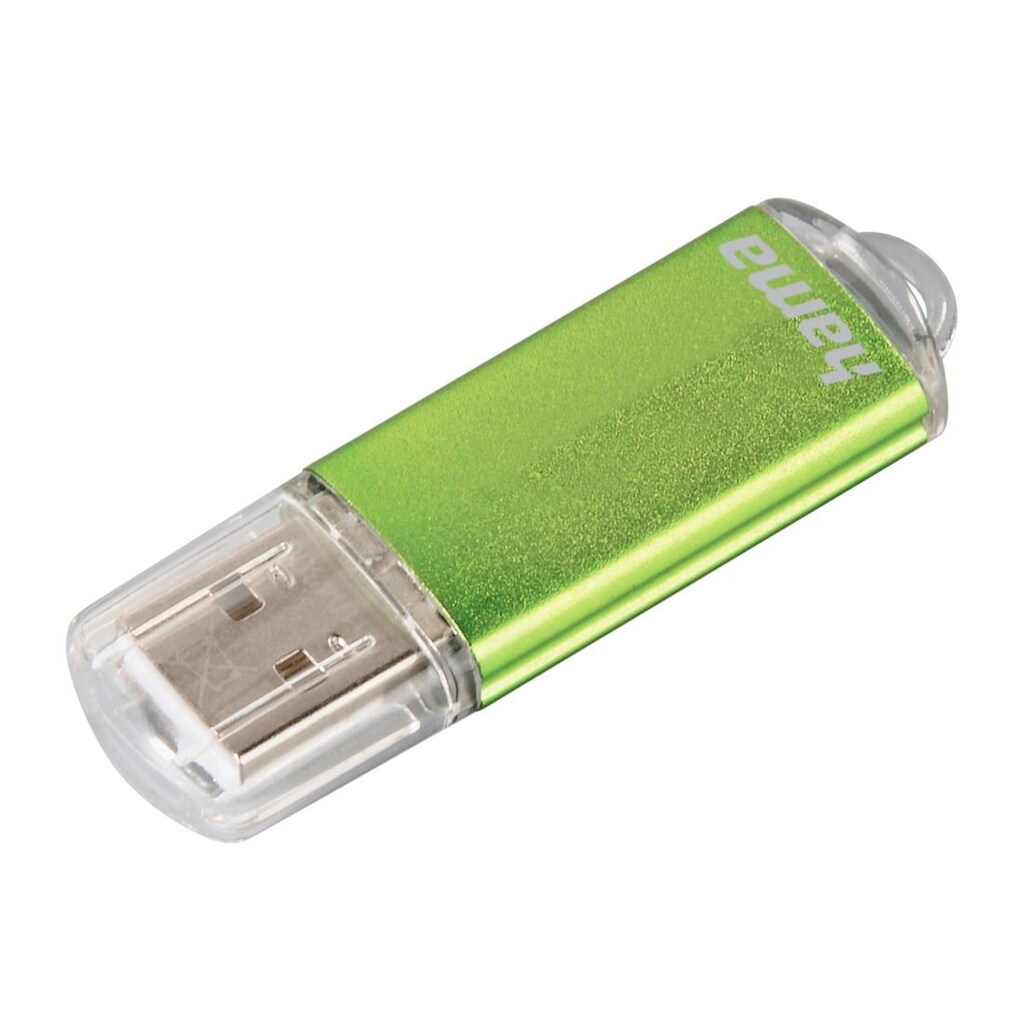 Hama USB-Stick »USB-Stick "Laeta", USB 2.0, 16 GB, 10MB/s, Grau«, (Lesegeschwindigkeit 10 MB/s)