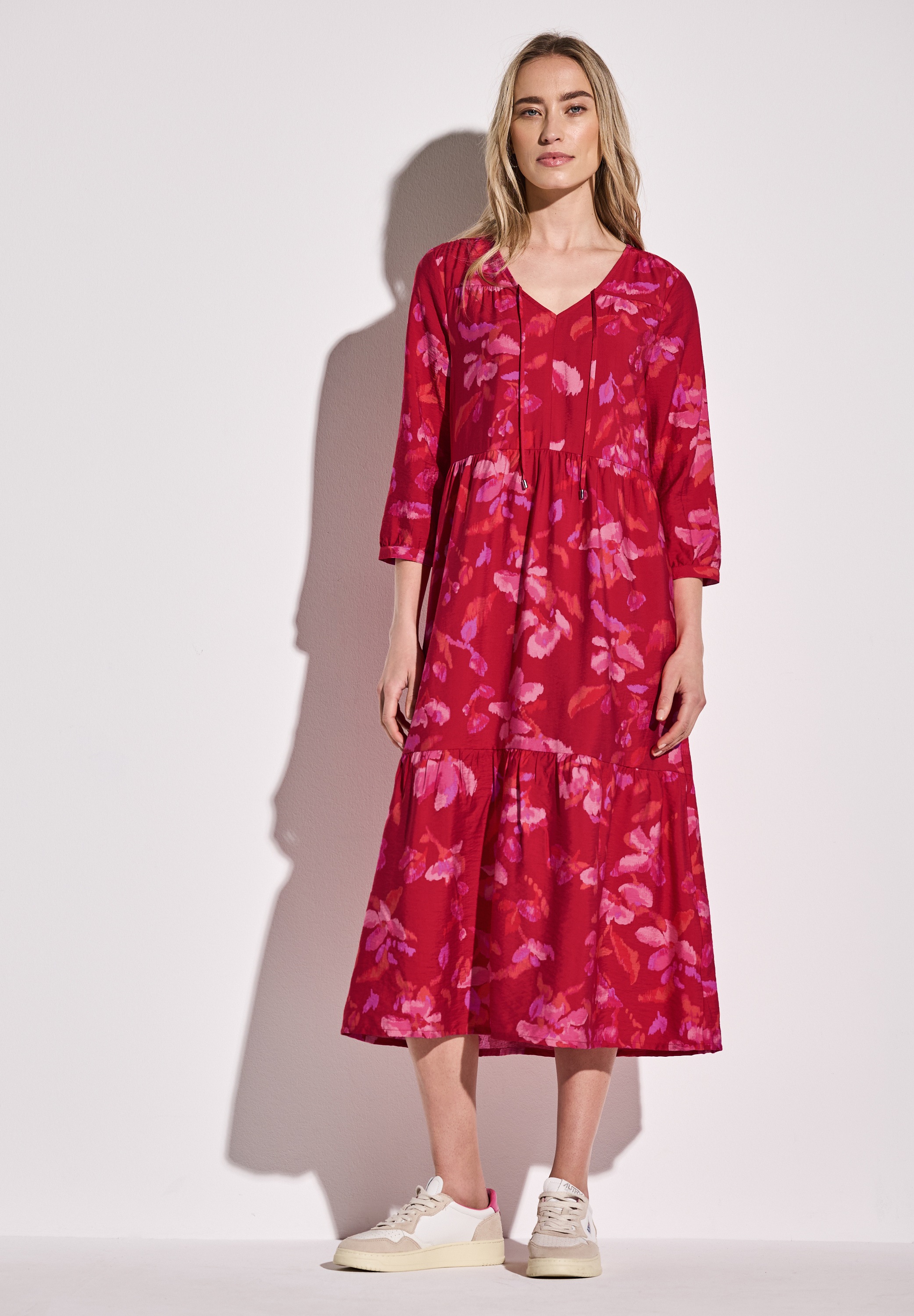 STREET ONE Midikleid, mit grafischem Muster günstig online kaufen