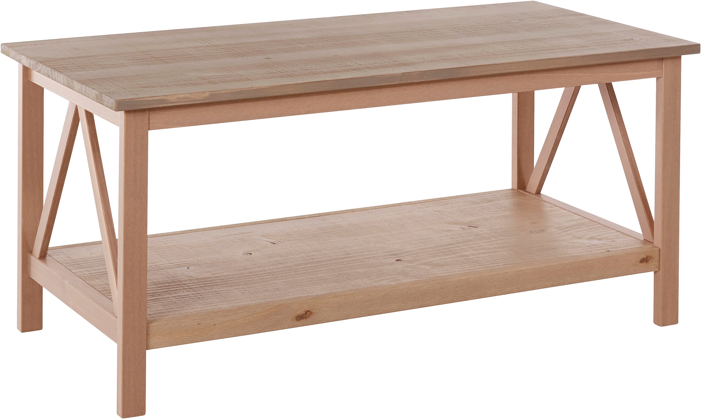 Timbers Couchtisch "Fonville" 1 Stk. tlg. Couchtisch aus schönem massivem K günstig online kaufen