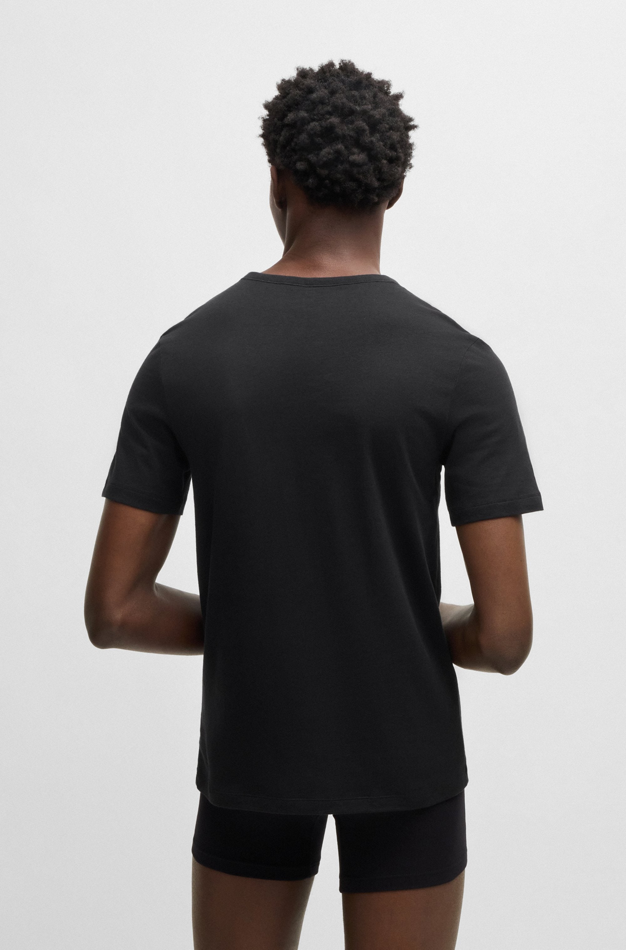 HUGO Underwear T-Shirt »RN TRIPLET P«, (3 tlg.)