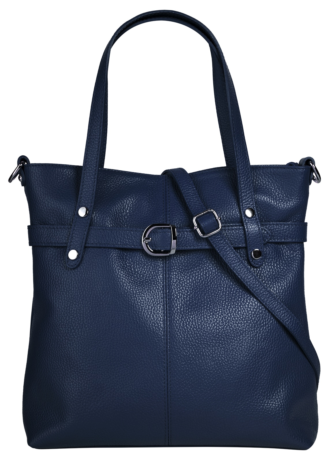Cluty Shopper echt Leder, Made in Italy