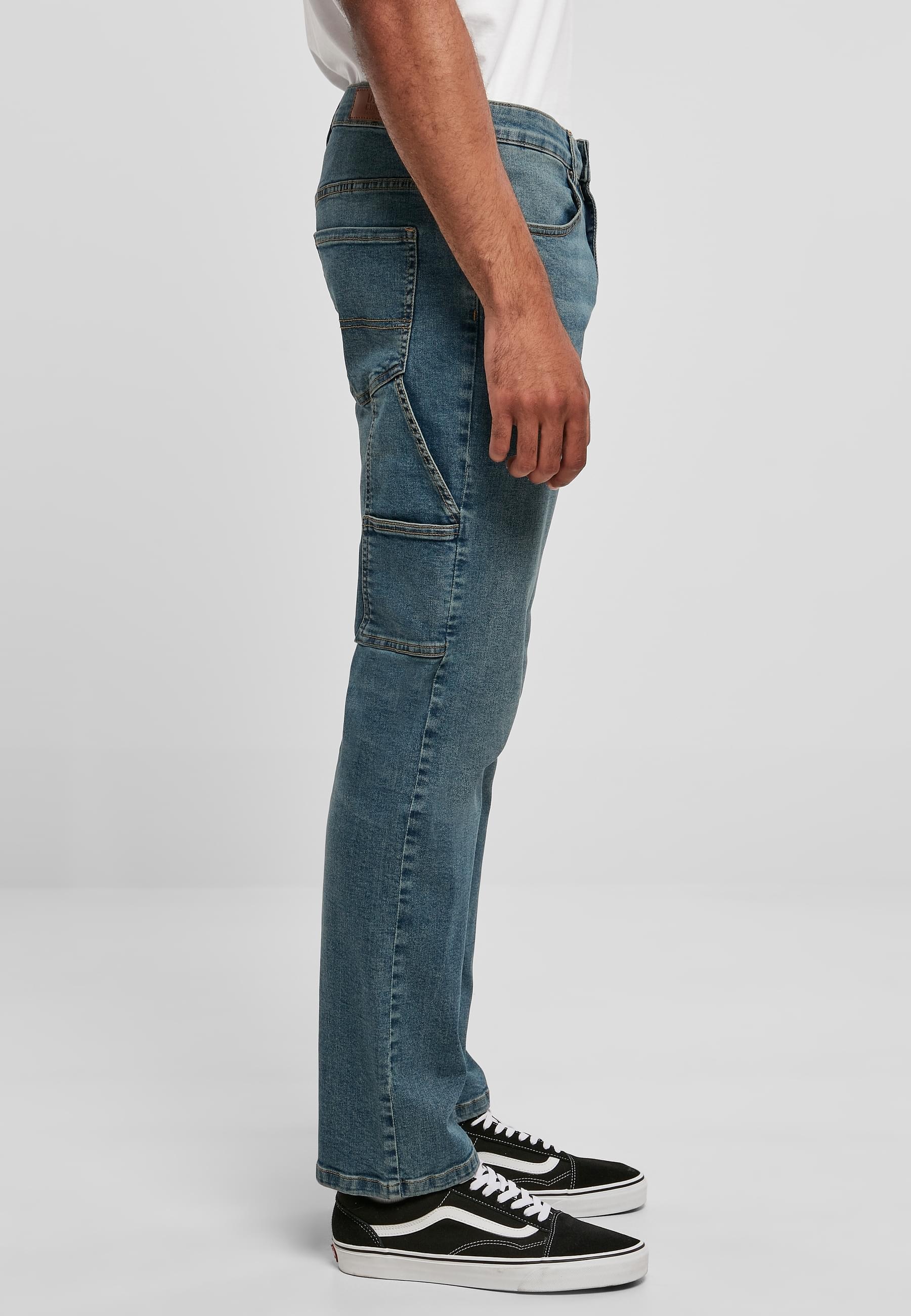 URBAN CLASSICS Bequeme Jeans »Urban Classics Herren Carpenter Back Jeans«, (1 tlg.)