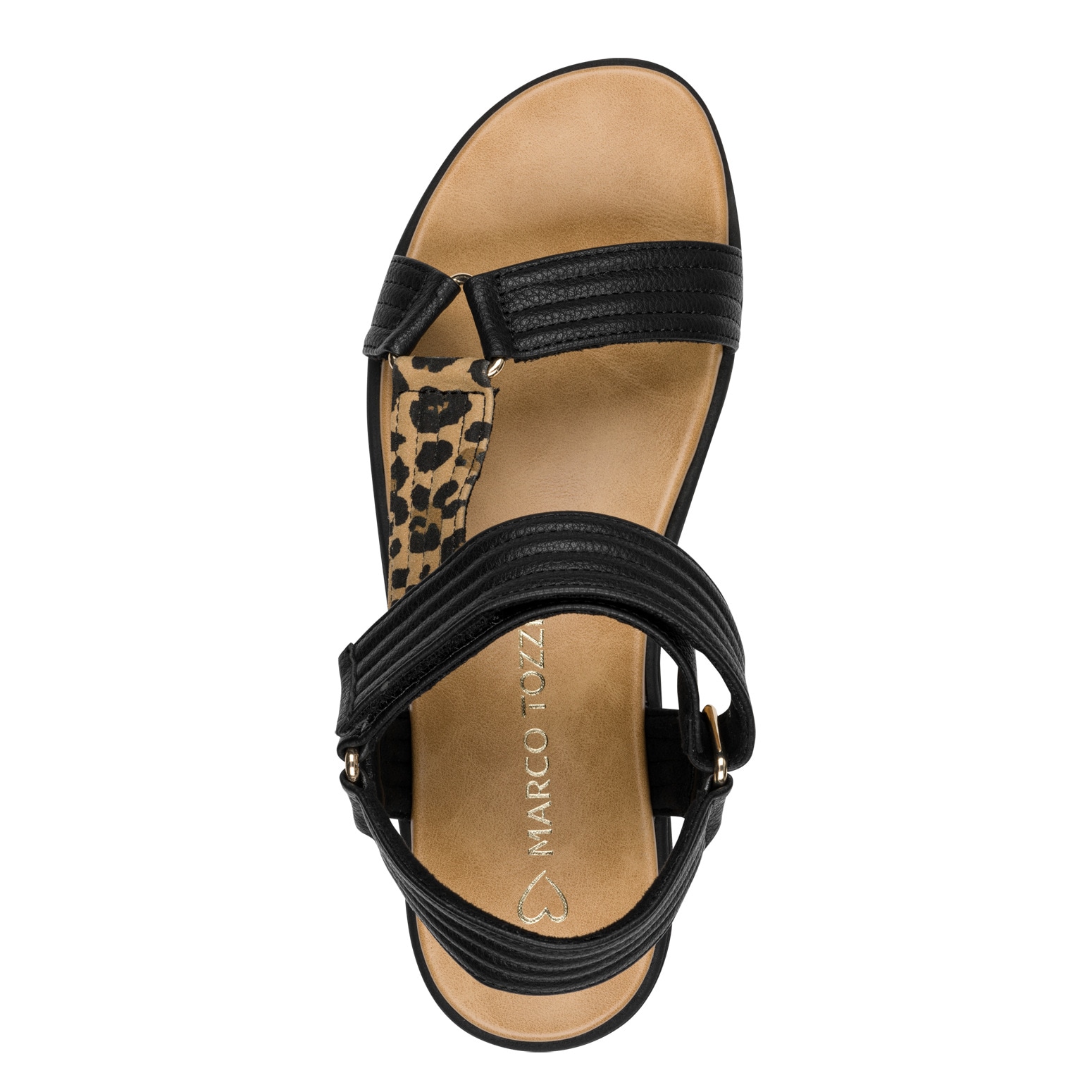 MARCO TOZZI Riemchensandale  Plateau, Sandalette in veganer Verarbeitung