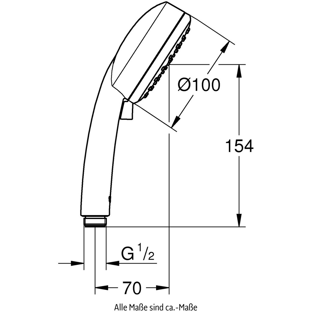 Grohe Handbrause »Vitalio Comfort 100«