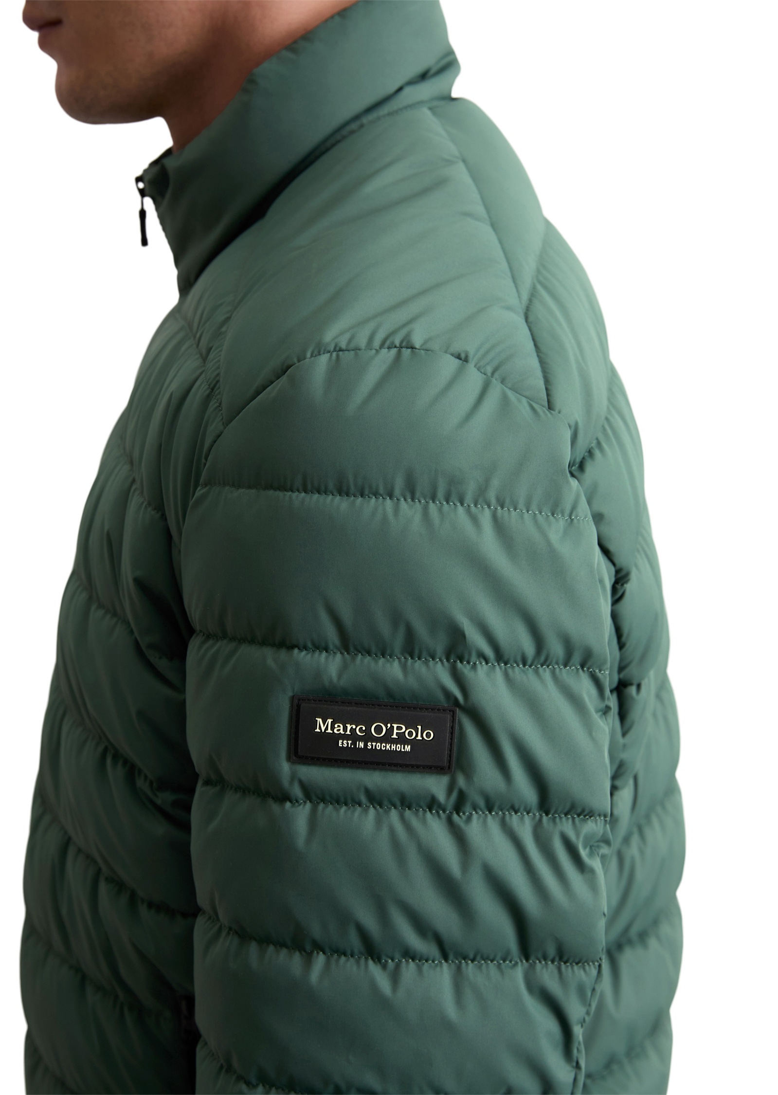 Marc O'Polo Outdoorjacke »aus recyceltem Performance-Polyester«, ohne Kapuze