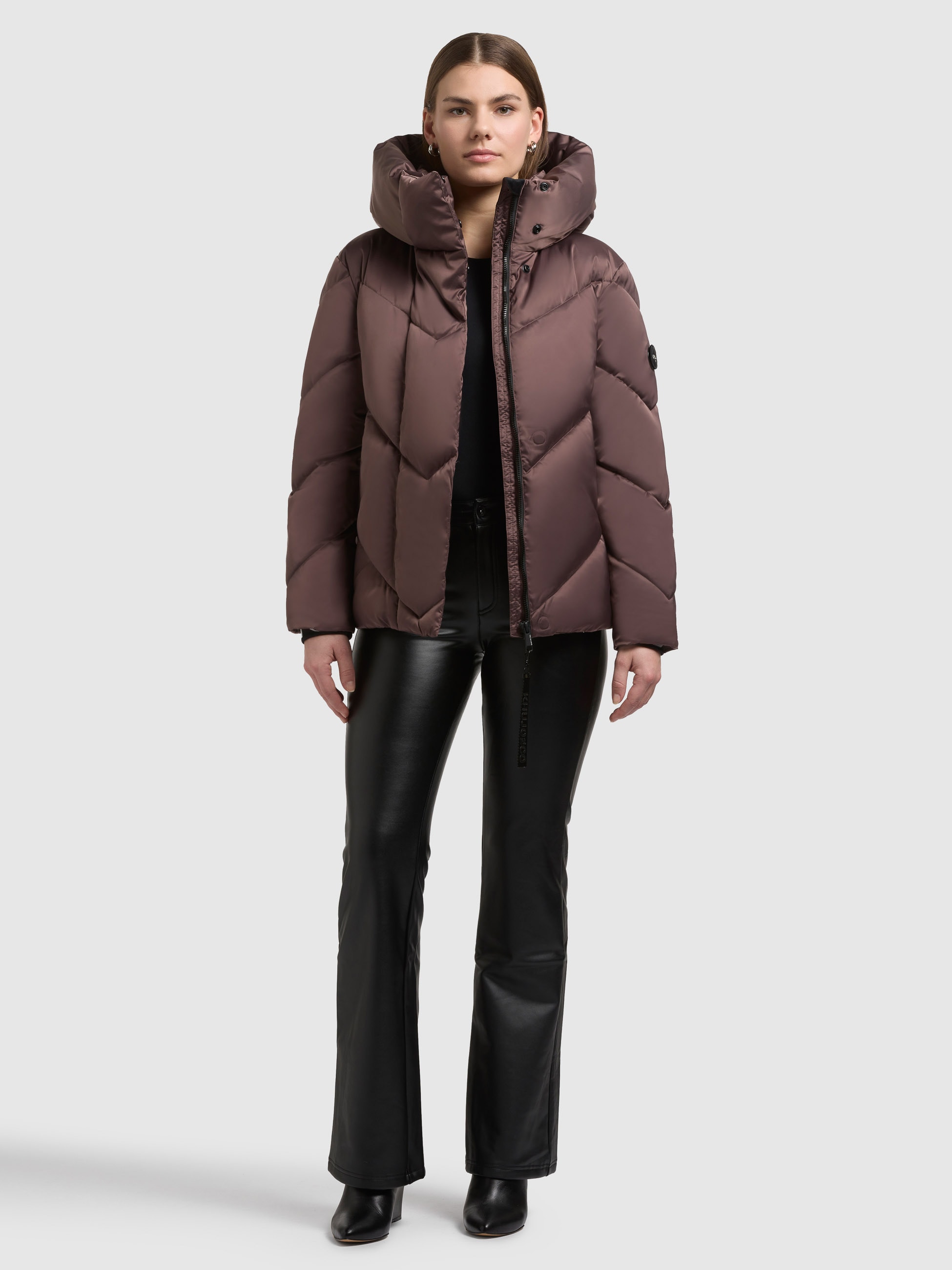 khujo Steppjacke "OLSA2" mit Kapuze günstig online kaufen