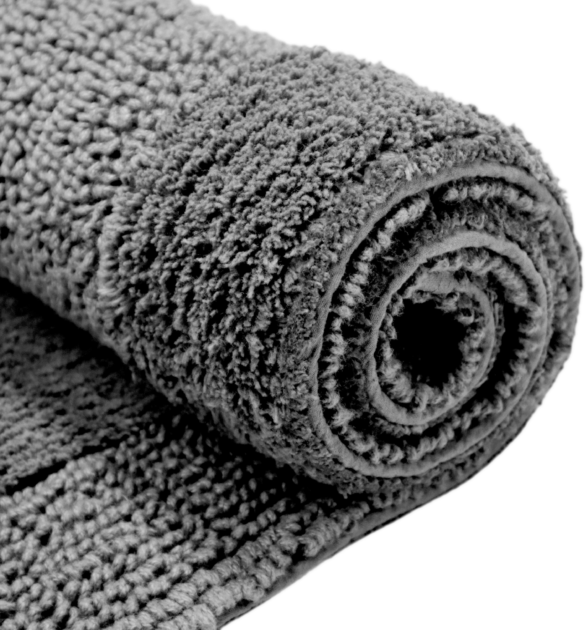 OTTO home Badematte »Kapra, Badvorleger, Badezimmer Teppich« Höhe 14 mm beidseitig nutzbar | fußbodenheizungsgeeignet | strapazierfähig mit Bordüre, Badteppich, Badematte, Baumwolle