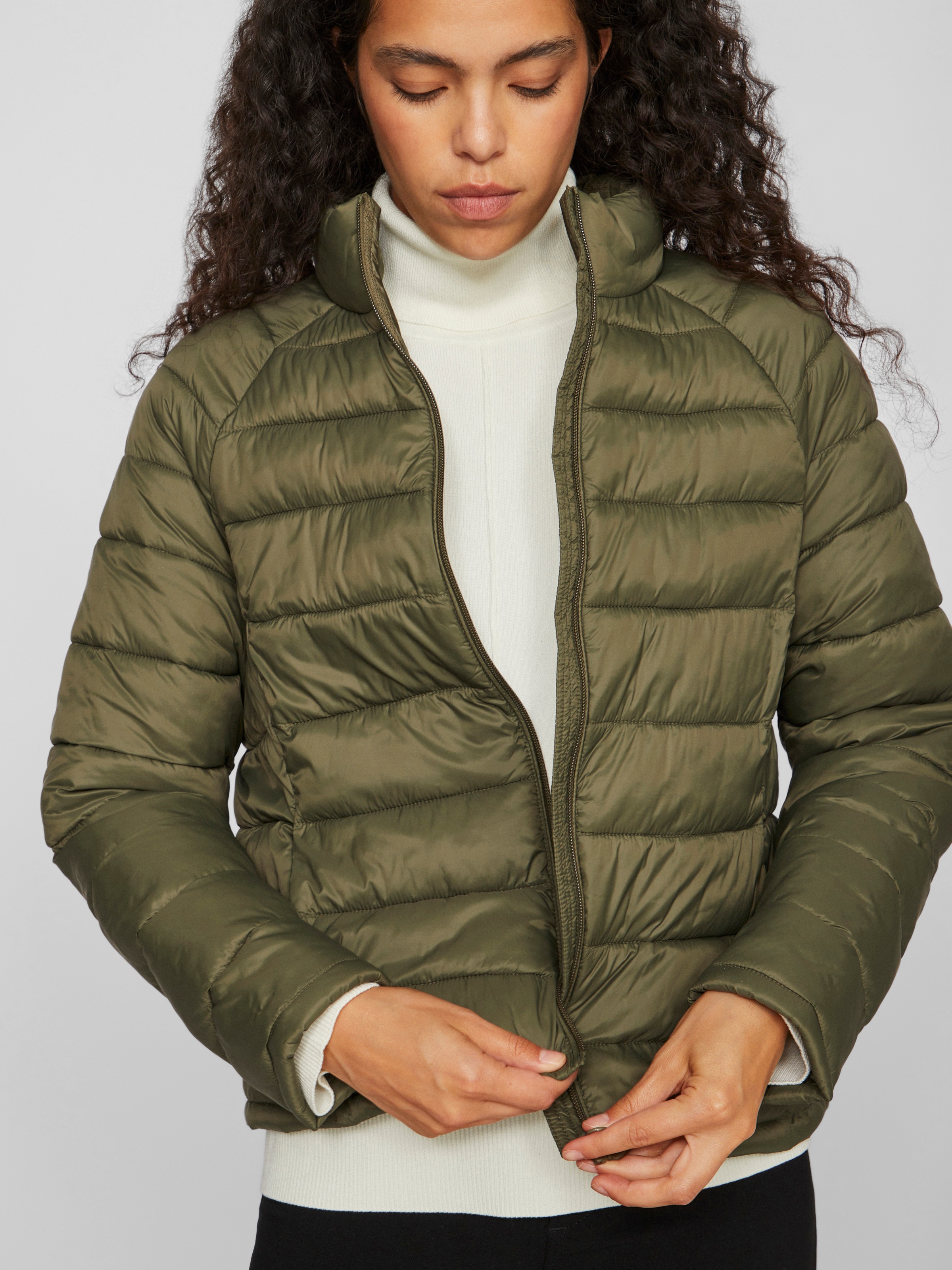 Vila Steppjacke "VISIBIRIA L/S QUILTED JACKET - NOOS" günstig online kaufen