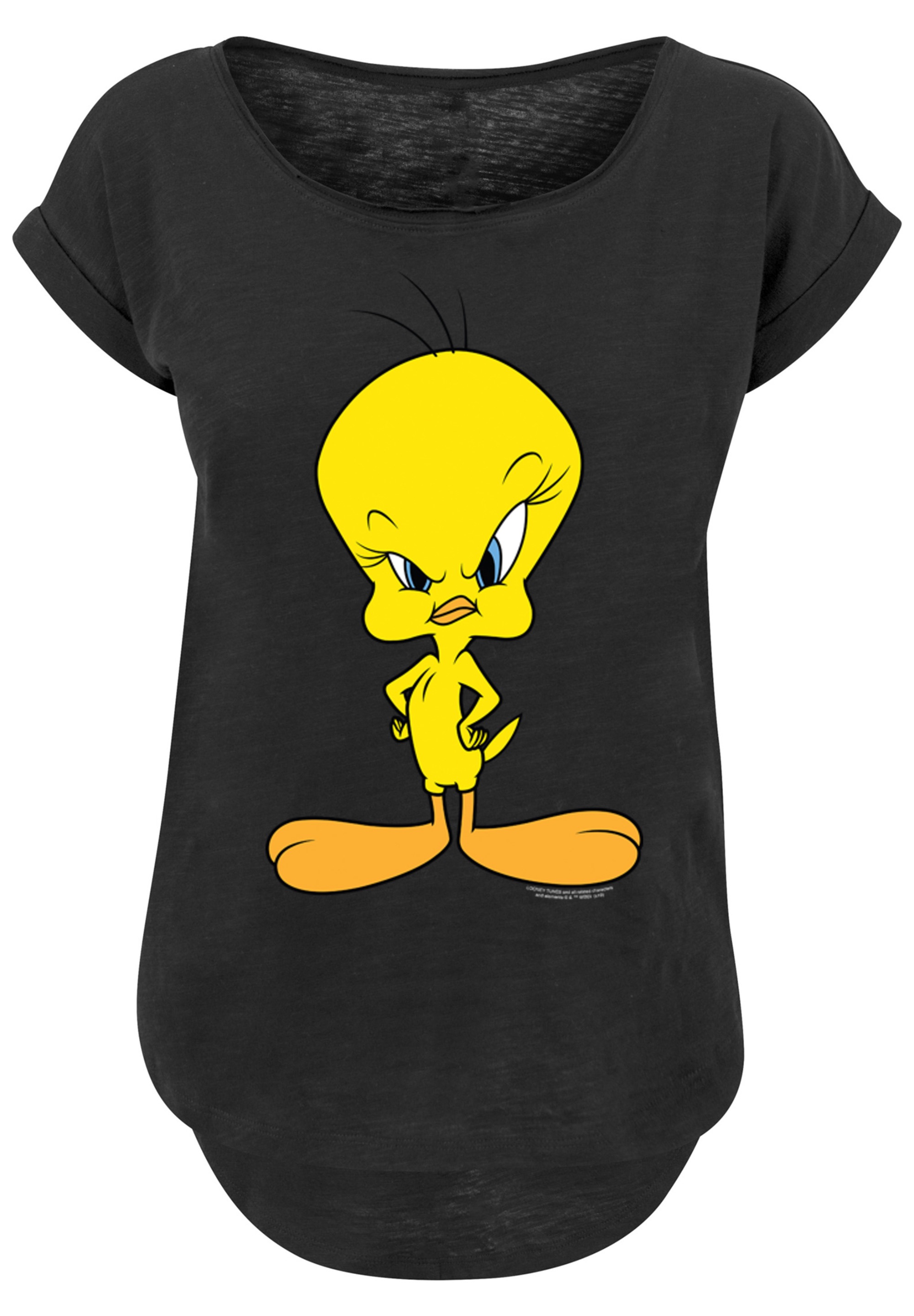 F4NT4STIC T-Shirt »Looney Tunes Angry Tweety«, Print