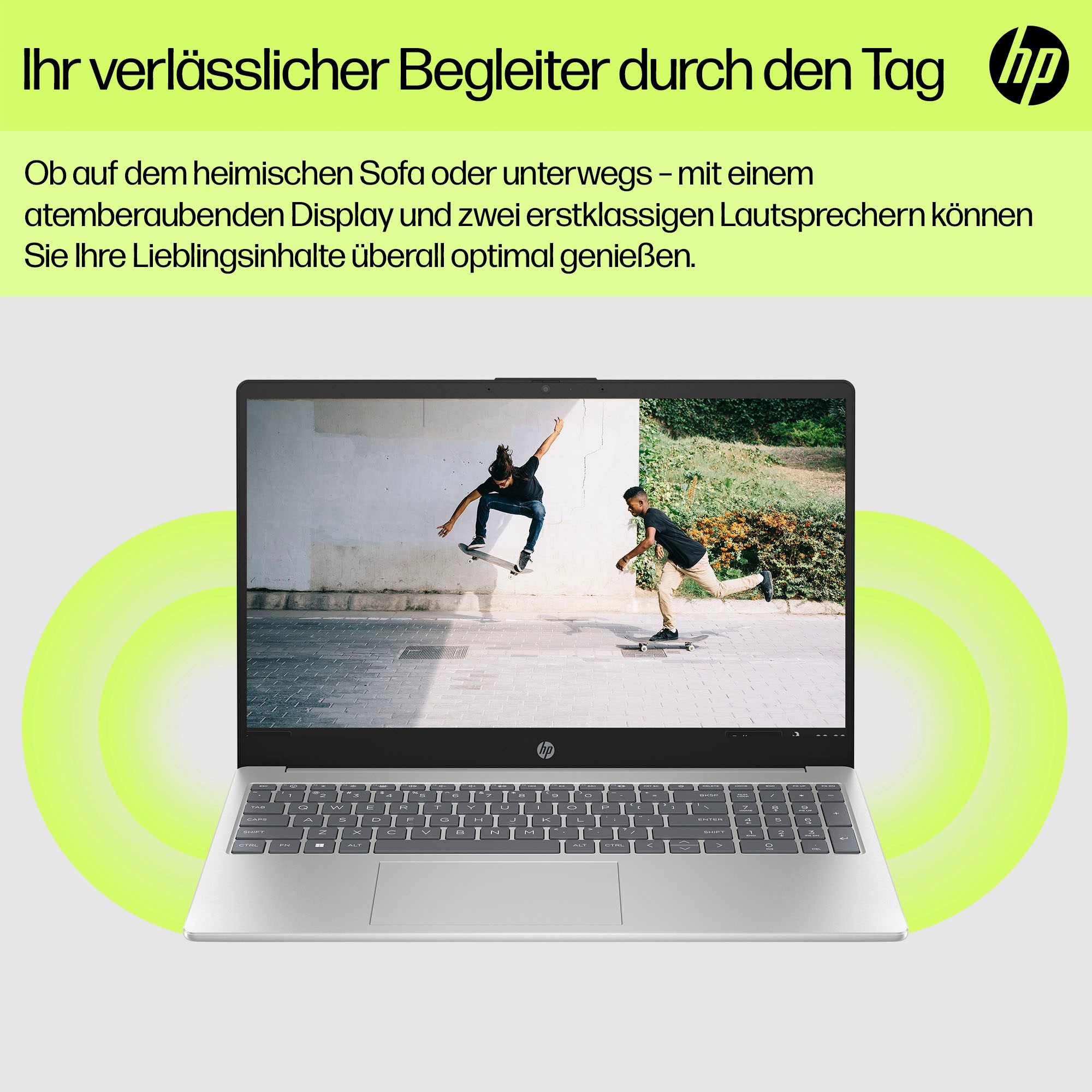 HP Notebook »15-fd1053ng«, 39,6 cm, / 15,6 Zoll, Intel, Core 3, Intel Graphics, 512 GB SSD