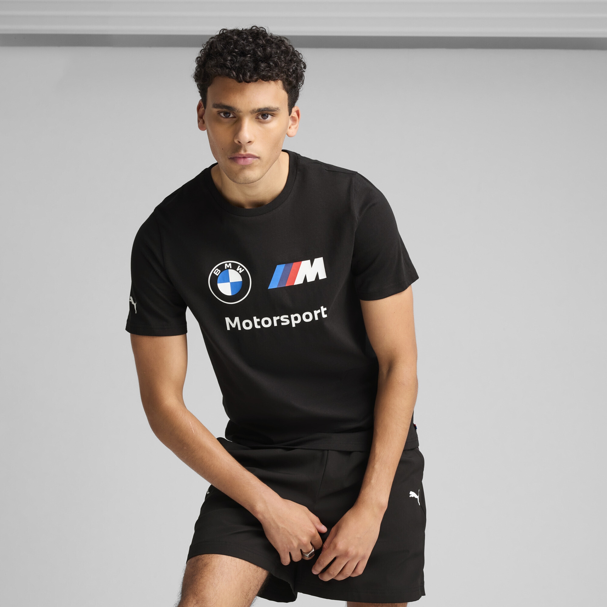 PUMA T-Shirt »BMW M Motorsport Essentials Logo T-Shirt Herren«