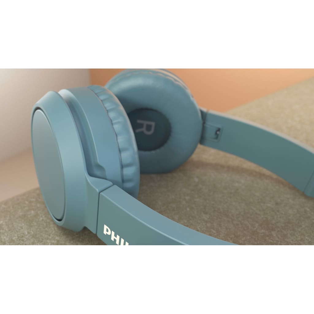 Philips Over-Ear-Kopfhörer »TAH4205«, Bluetooth-A2DP Bluetooth-AVRCP Bluetooth-HFP-HSP, Rauschunterdrückung-integrierte Steuerung für Anrufe und Musik