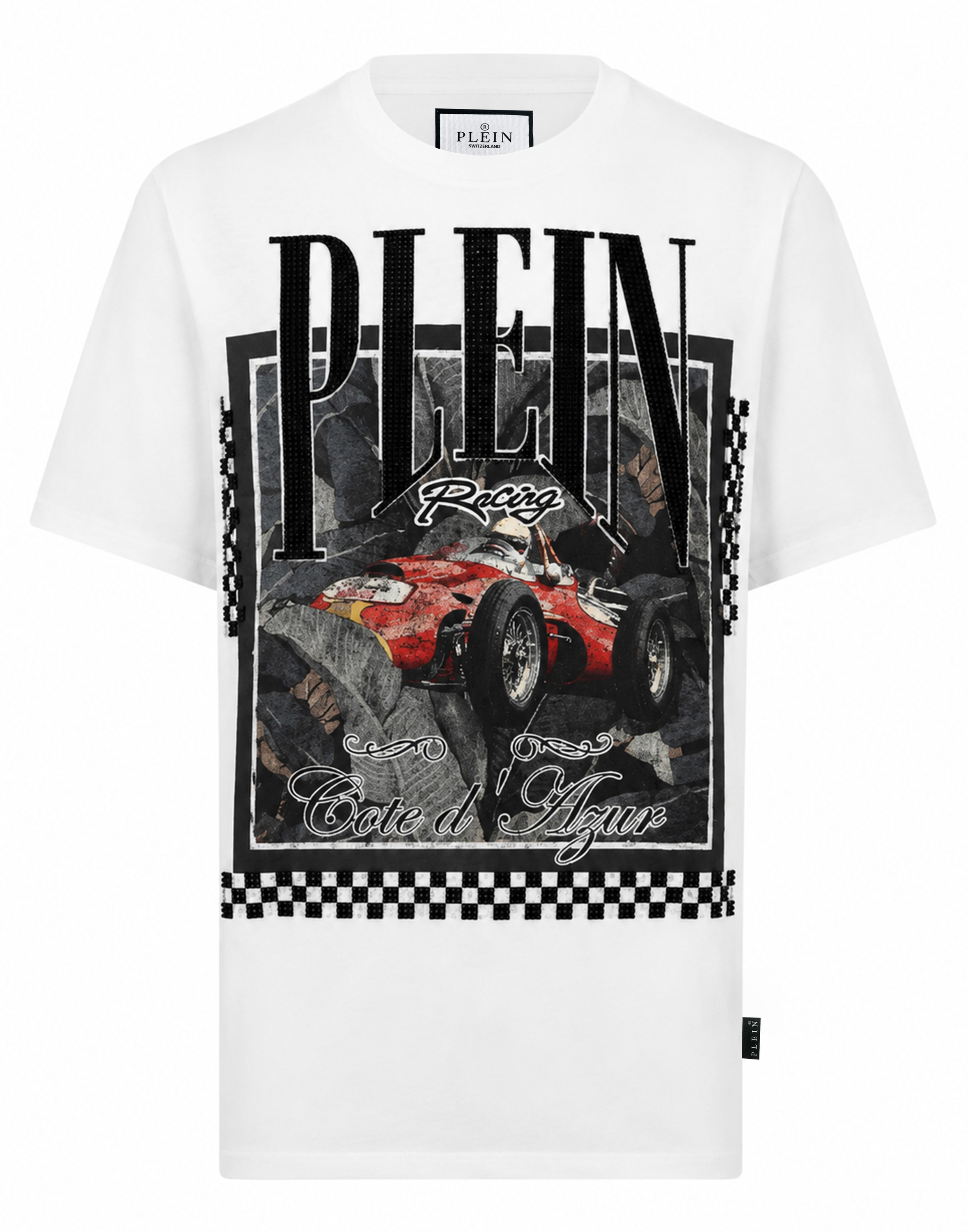PHILIPP PLEIN "Kurzarm-Rundhals-T-Shirt"