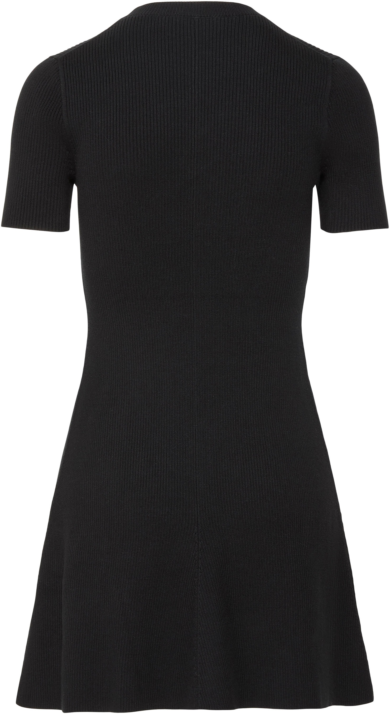 Calvin Klein Jeans Minikleid Ohne Tasche Figurbetonte Passform mit Rundhals günstig online kaufen