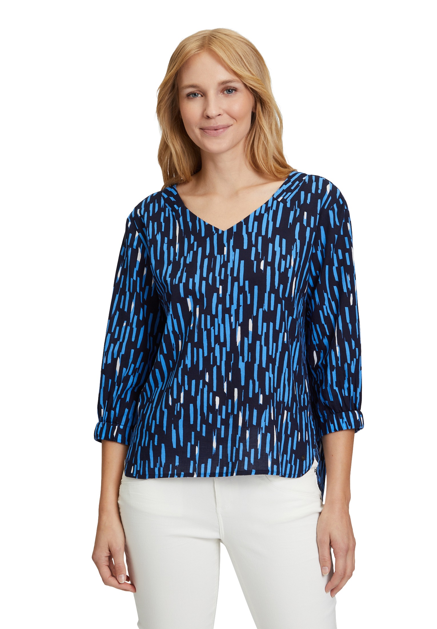 Betty&Co Schlupfbluse "Betty & Co Damen Schlupfbluse mit Print" günstig online kaufen