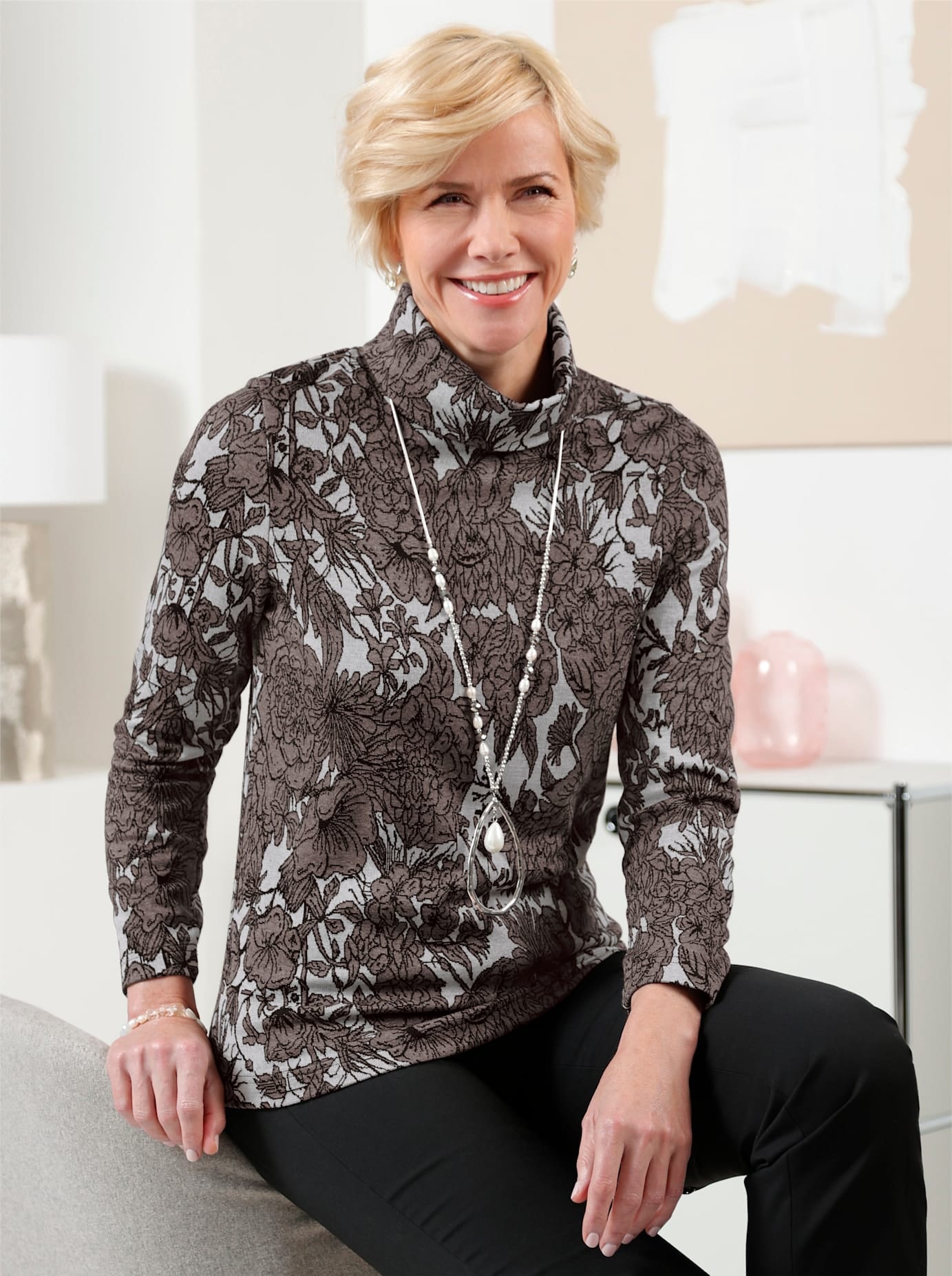 Classic Rollkragenpullover "Rollkragen-Pullover" günstig online kaufen
