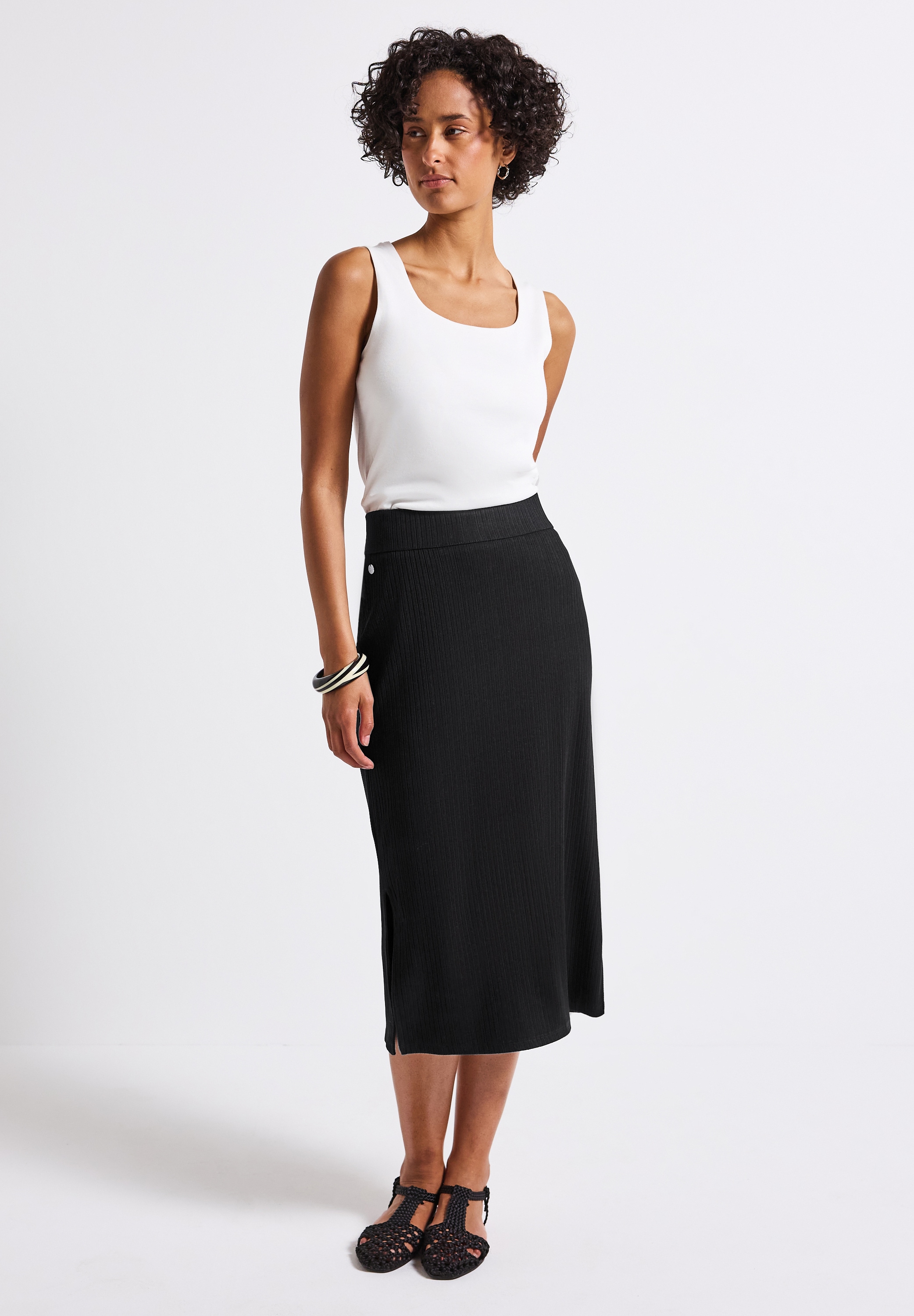 STREET ONE Maxirock, High Waist