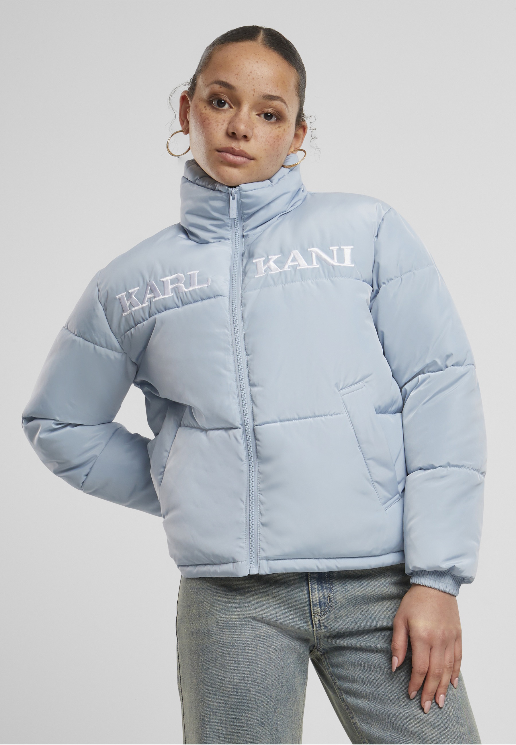 Karl Kani Winterjacke »Karl Kani Karl Kani Retro Essential Puffer Jacket« 1 Stk. tlg. ohne Kapuze