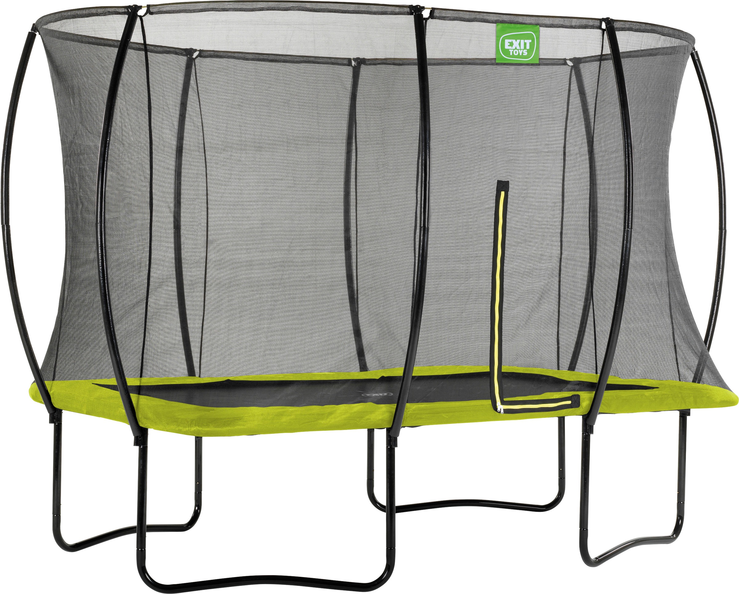 EXIT Gartentrampolin »Silhouette«, BxT: 214x305 cm, mit Sicherheitsnetz