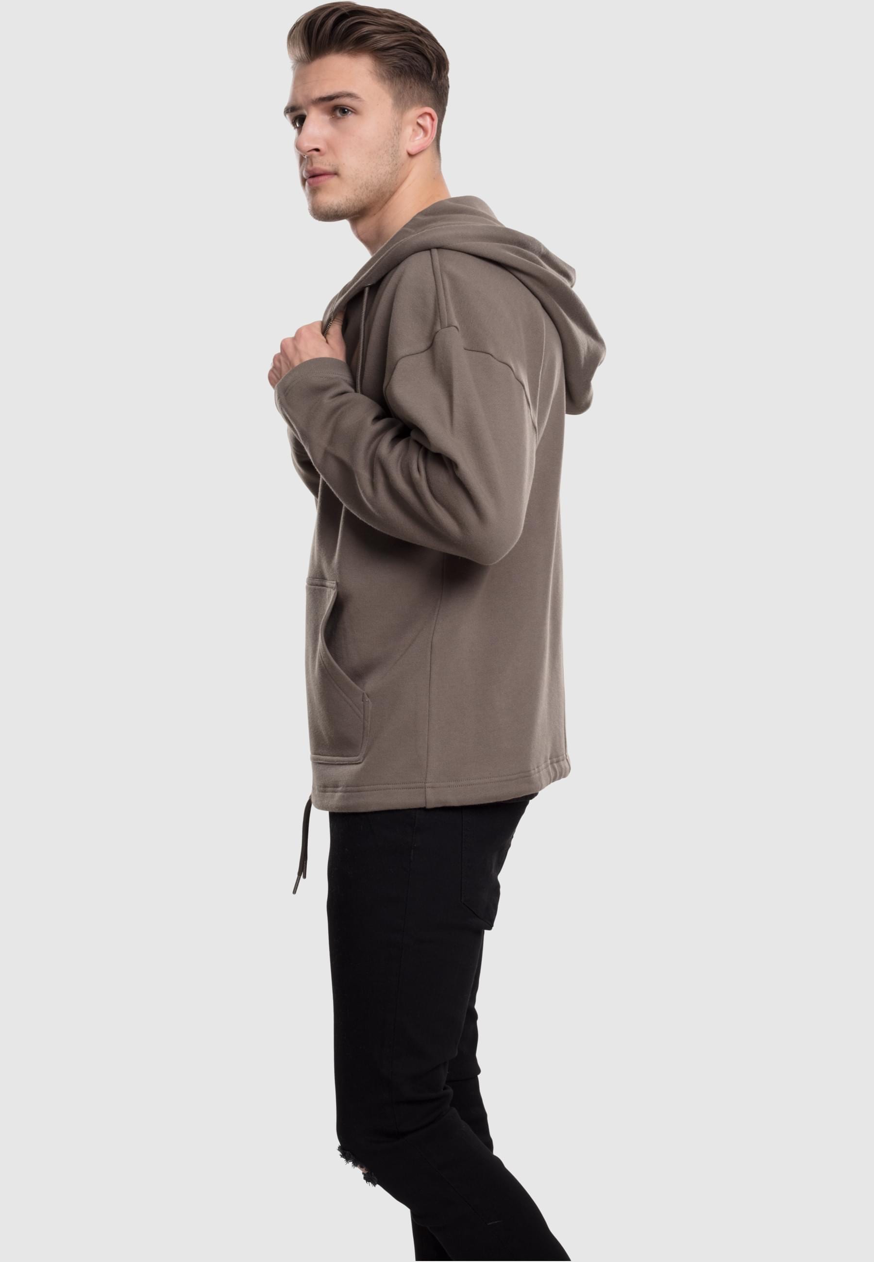URBAN CLASSICS Sweatjacke »Urban Classics Herren Long Sweat Zip Hoody«