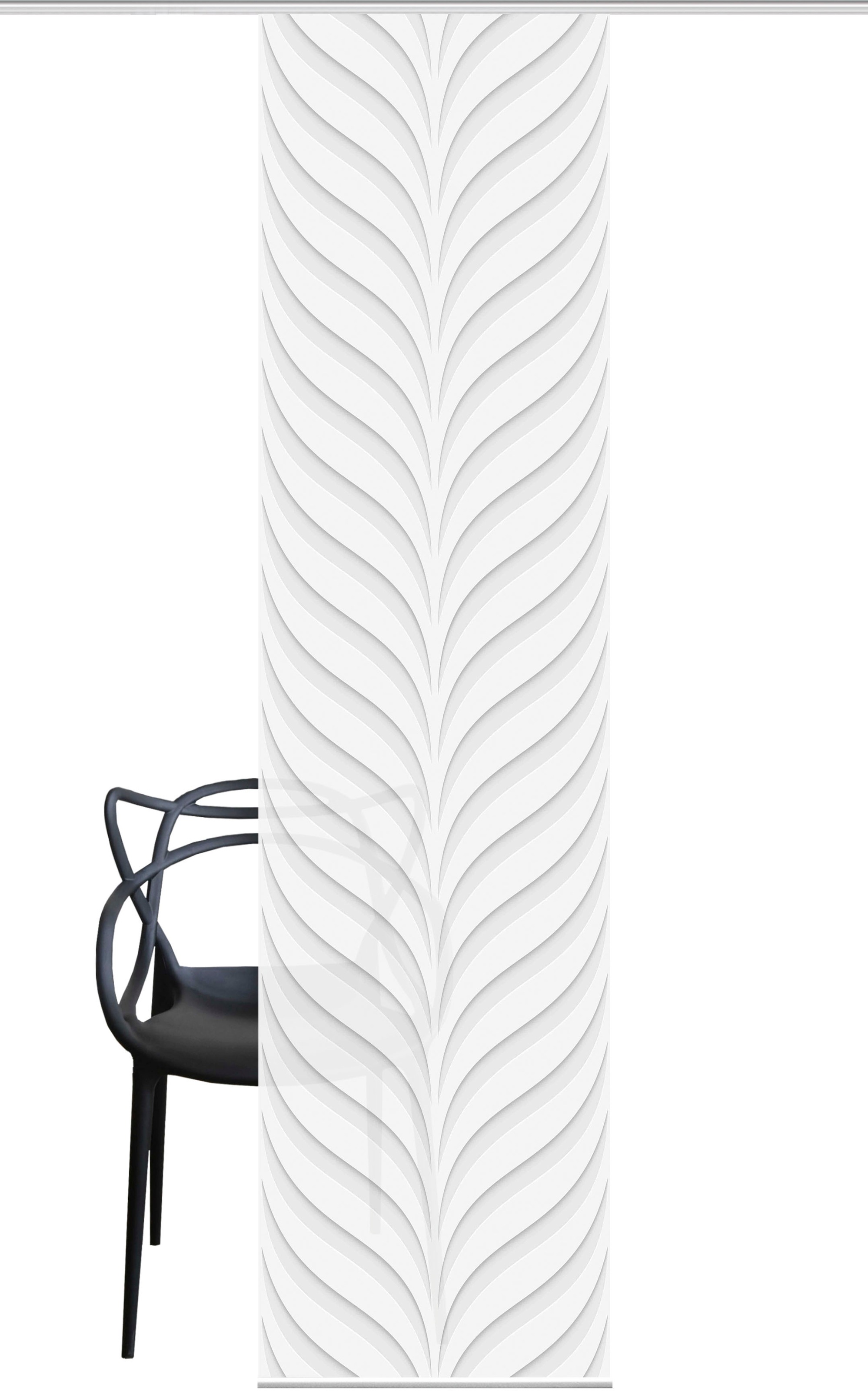 HOME WOHNIDEEN Schiebegardine "MURRAY" Paneelwagen 1 Stk. tlg. Schiebegardi günstig online kaufen