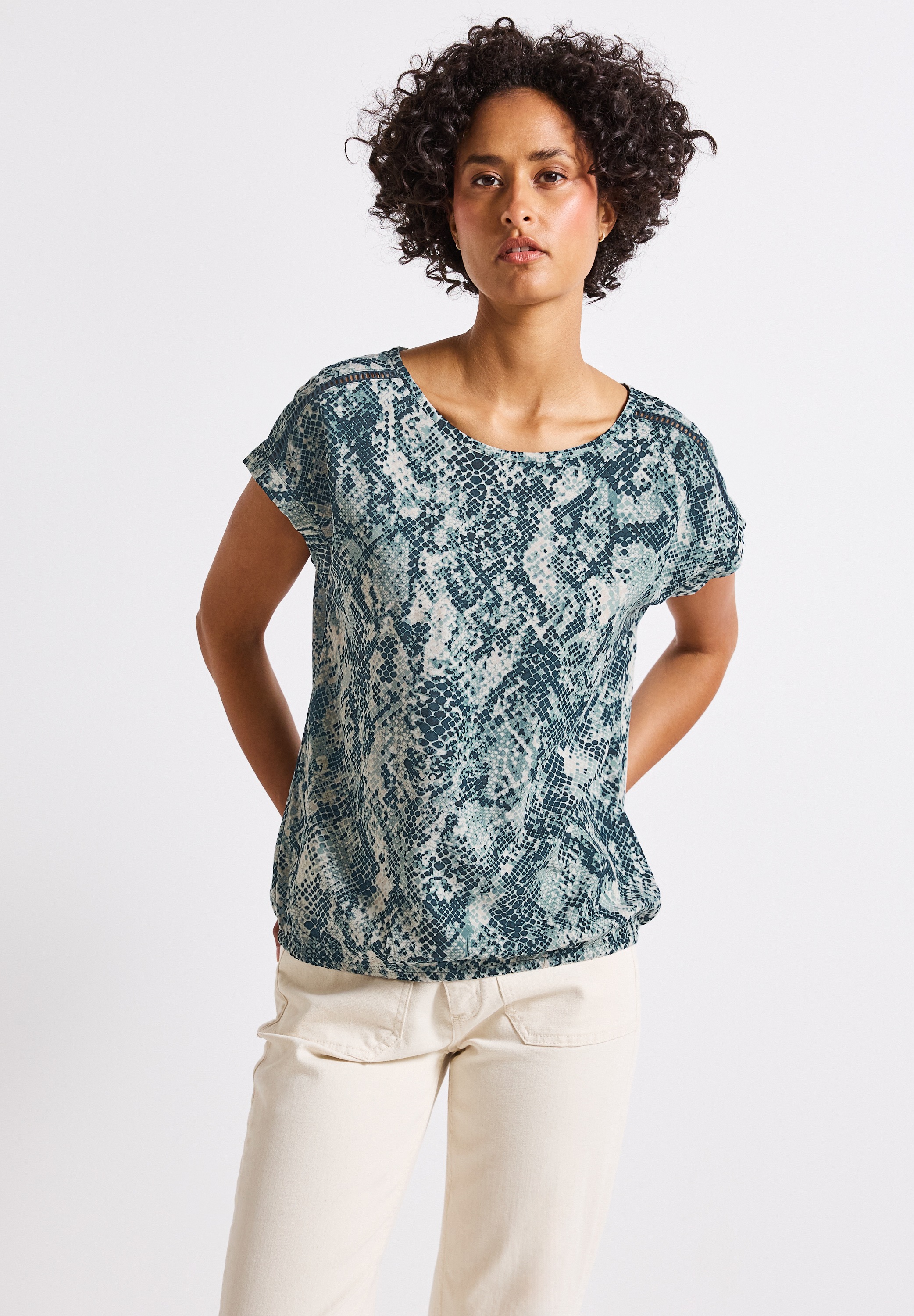 STREET ONE Blusentop, aus softer Viskose günstig online kaufen