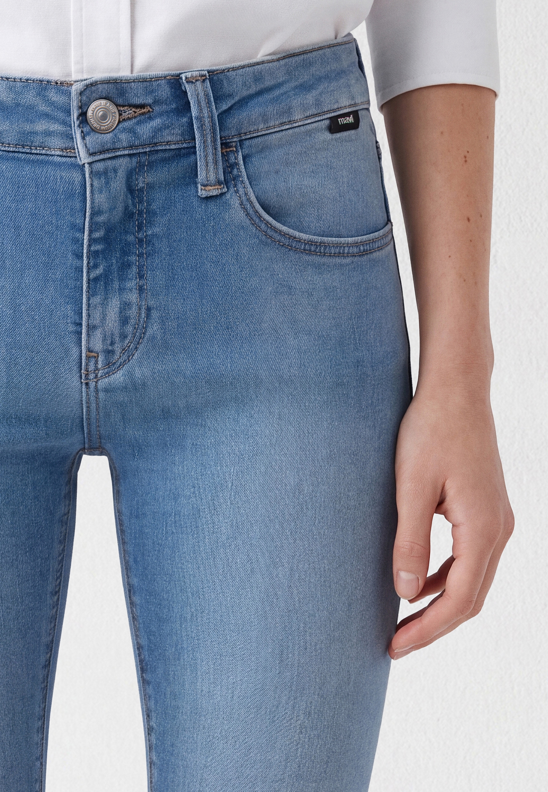 Mavi Röhrenjeans »LEXY« Cropped Super Skinny Jeans