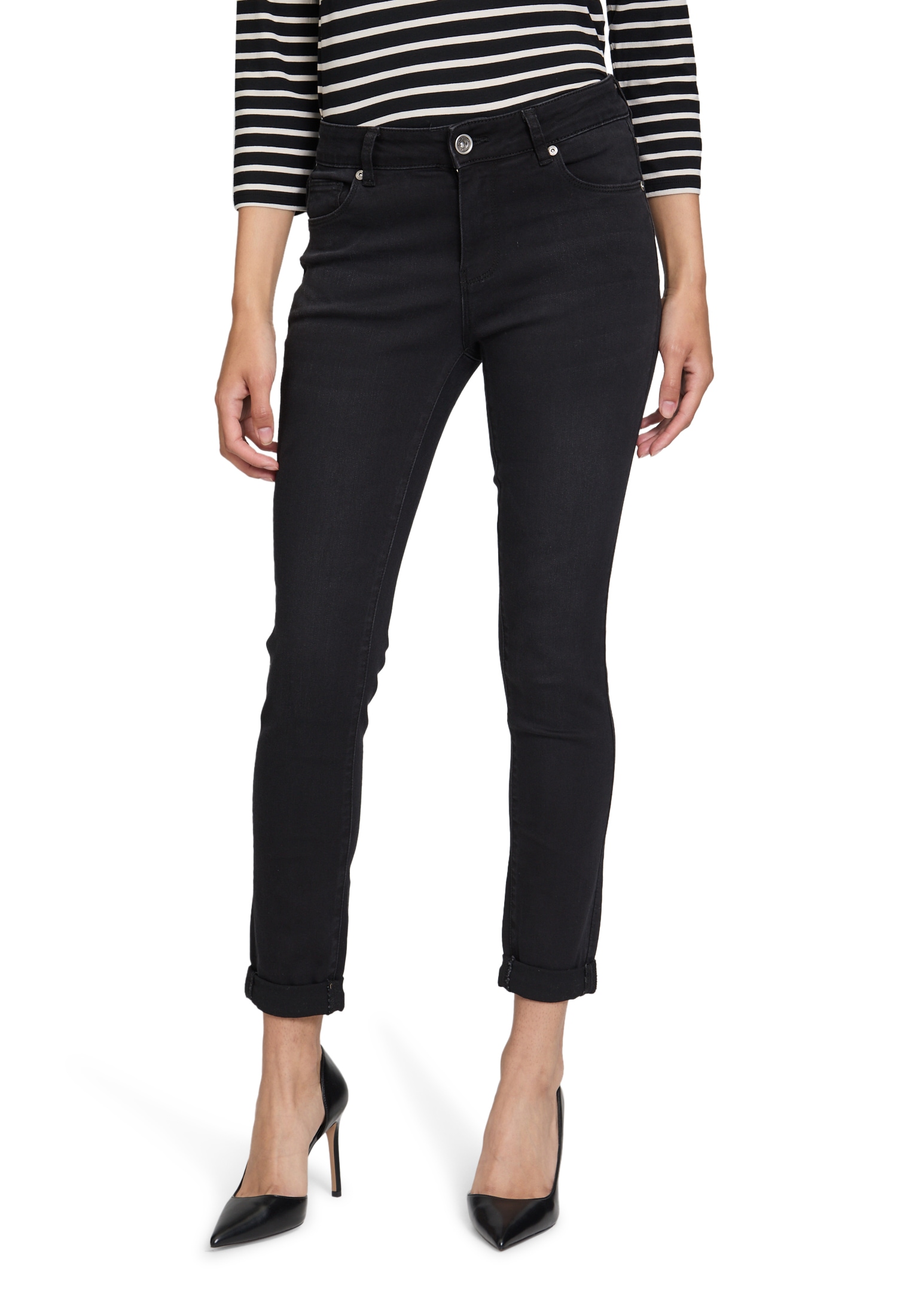 Betty Barclay Slim-fit-Jeans "Damen Basic-Jeans mit Waschung" günstig online kaufen