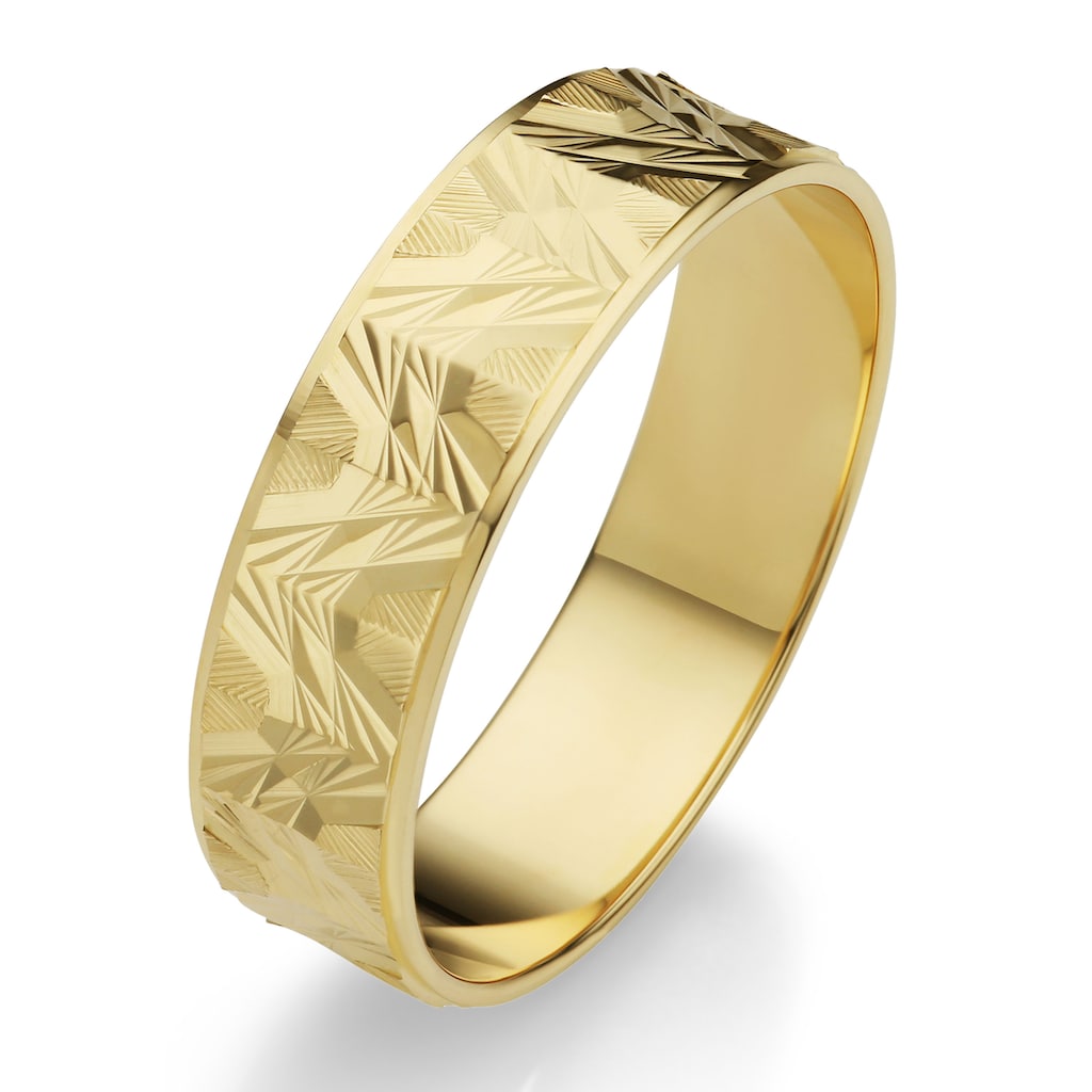 Firetti Trauring »Schmuck Geschenk Gold 375 Hochzeit Ehering "LIEBE"«