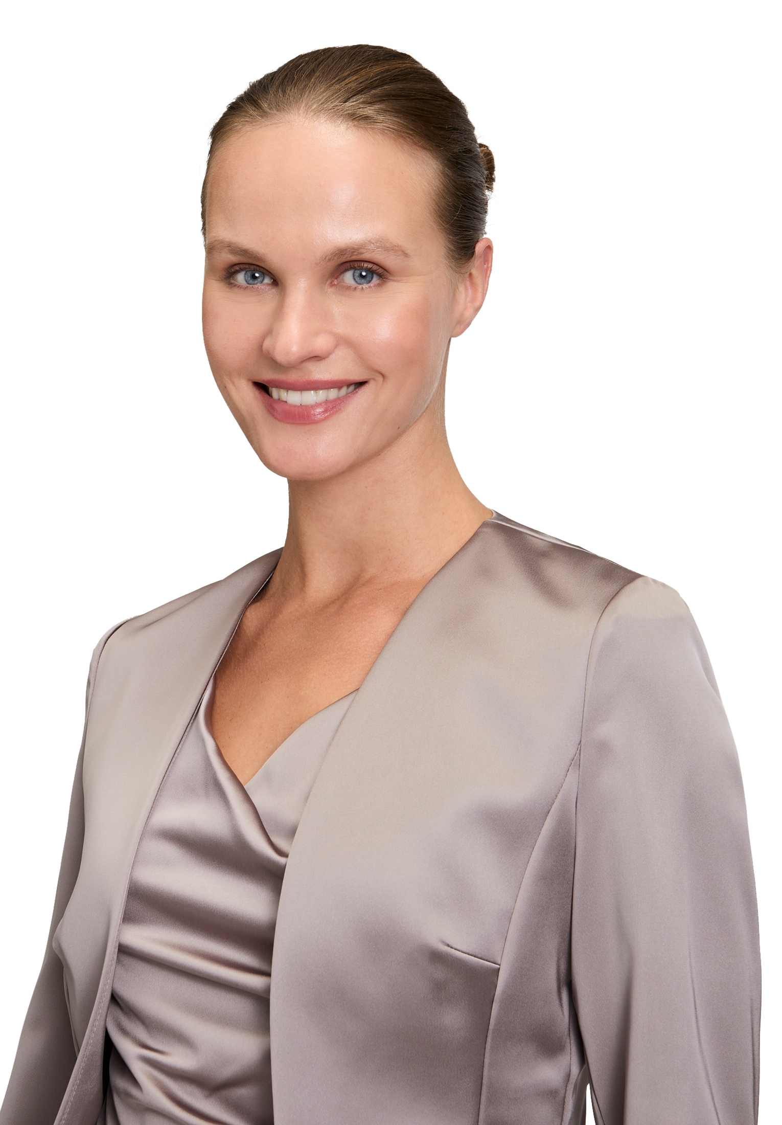 Vera Mont Bolerojacke "Vera Mont Bolero-Jacke mit Kellerfalten" günstig online kaufen