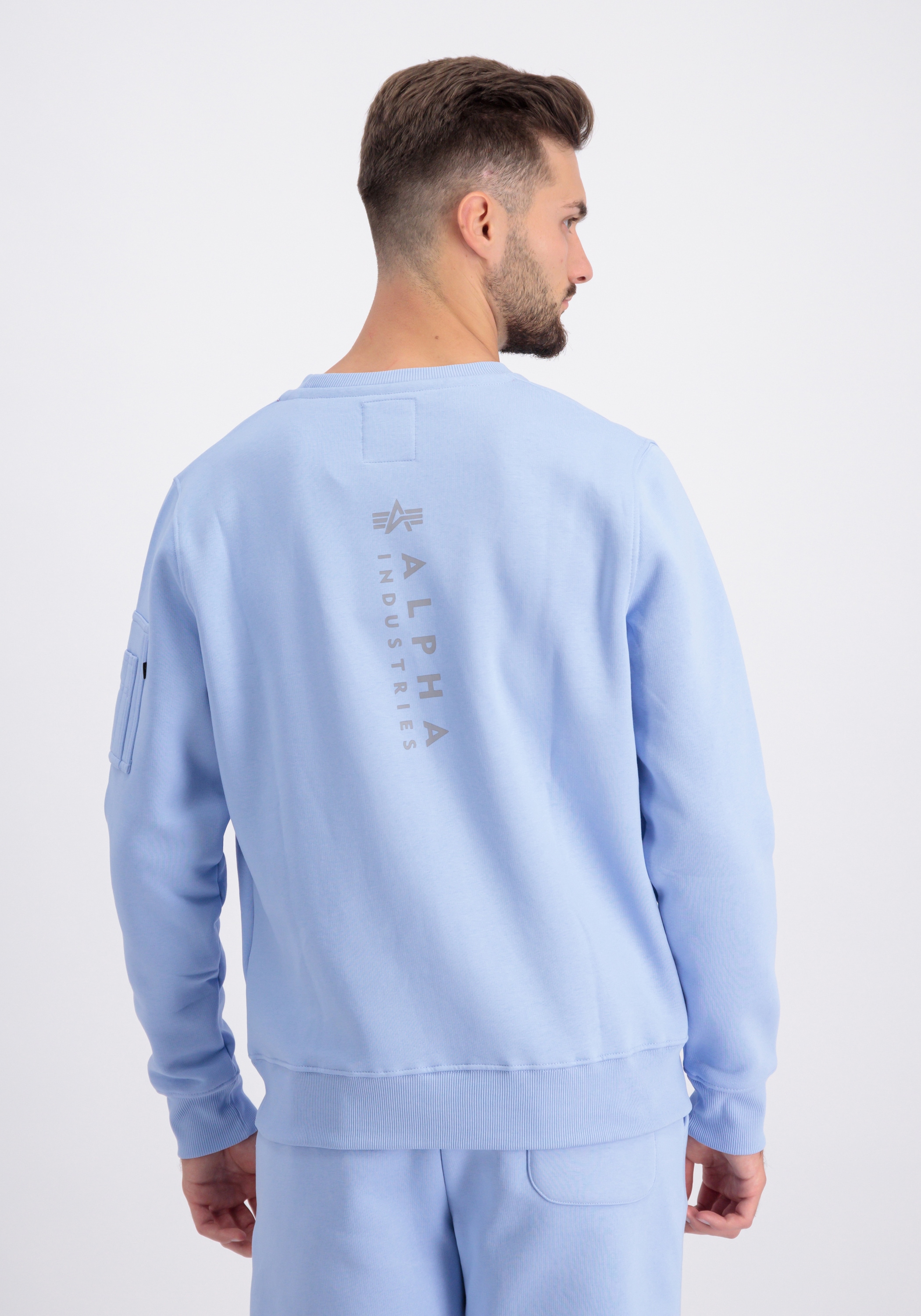 Alpha Industries Sweater "Alpha Industries Men - Sweatshirts Unisex EMB Swe günstig online kaufen