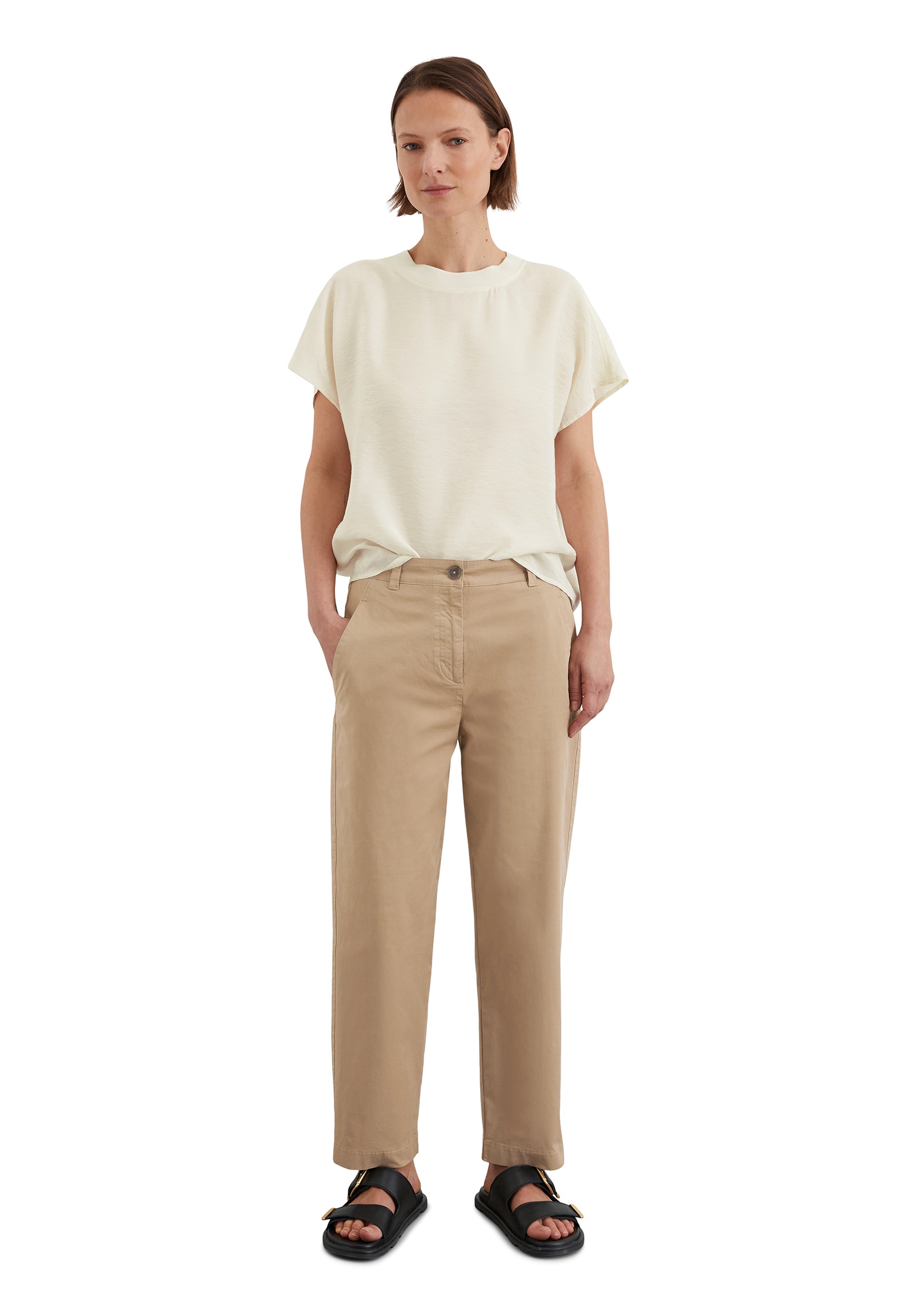 Marc O'Polo Chinohose »aus Organic Cotton-Stretch-Twill«