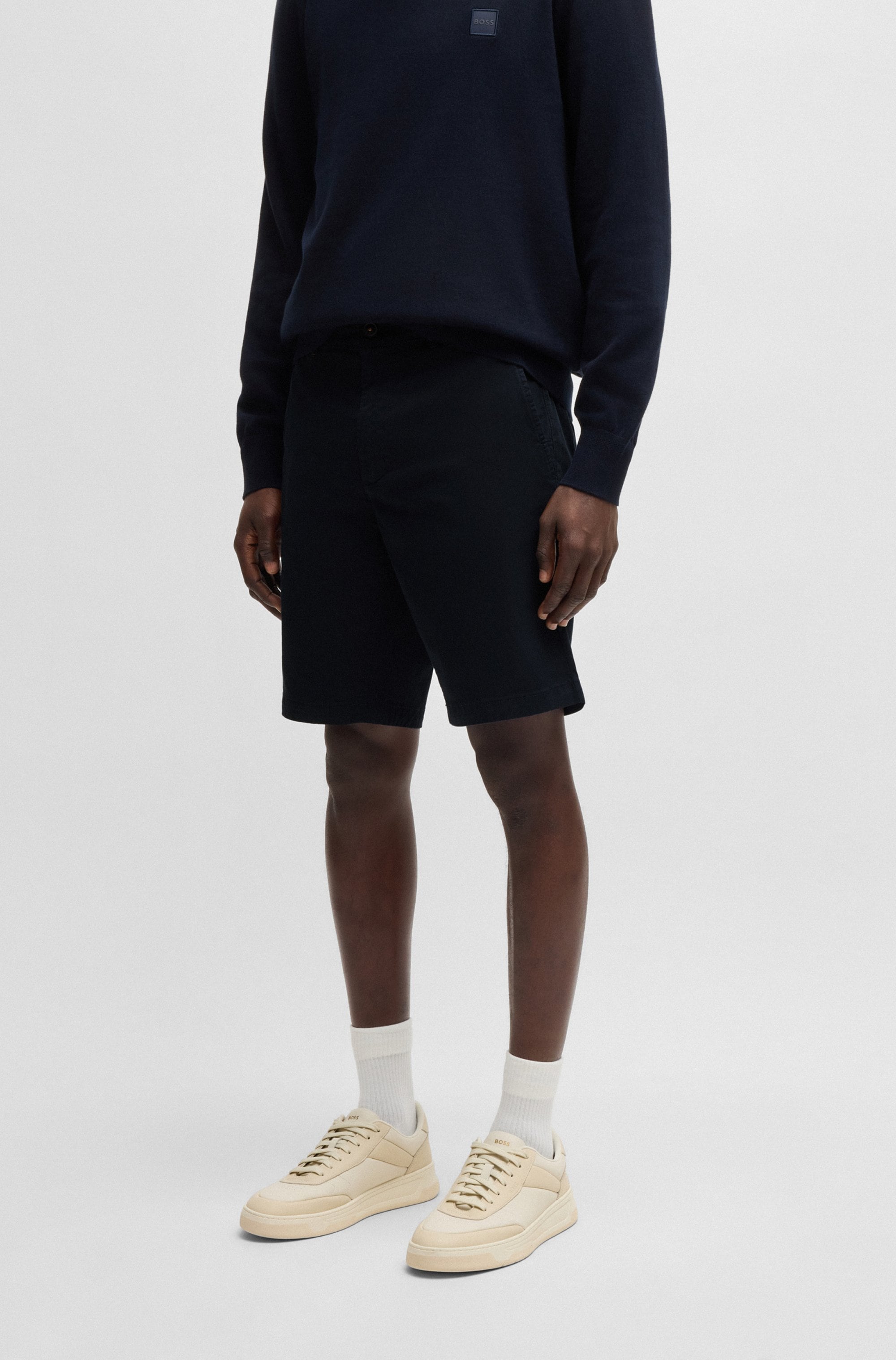 BOSS ORANGE Chinoshorts "Chino-slim-Shorts", in moderner Passform günstig online kaufen