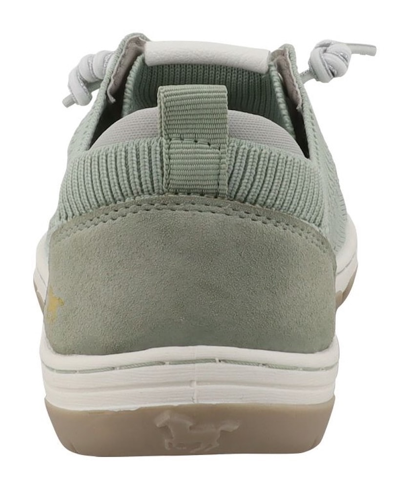 Mustang Shoes Slip-On Sneaker »Sue«  Freizeitschuh, Halbschuh, Slipper mit Logoschriftzügen