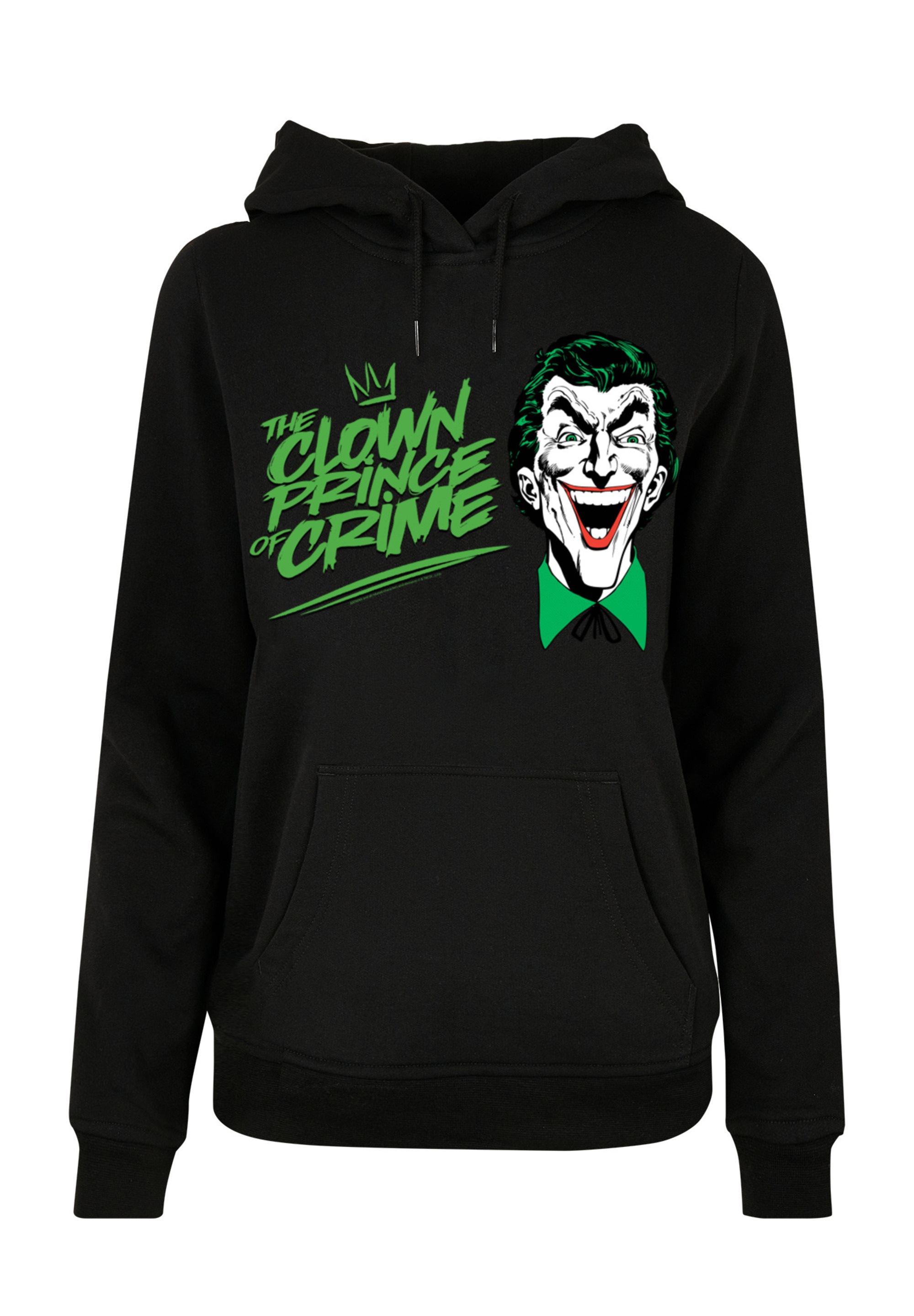 F4NT4STIC Kapuzenpullover »DC Comics Batman Joker Clown Prince Of Crime«, Print