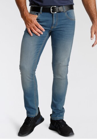 Arizona Slim-fit-Jeans, in Superstretch- Qualität mit Jogginghosen Gefühl kaufen