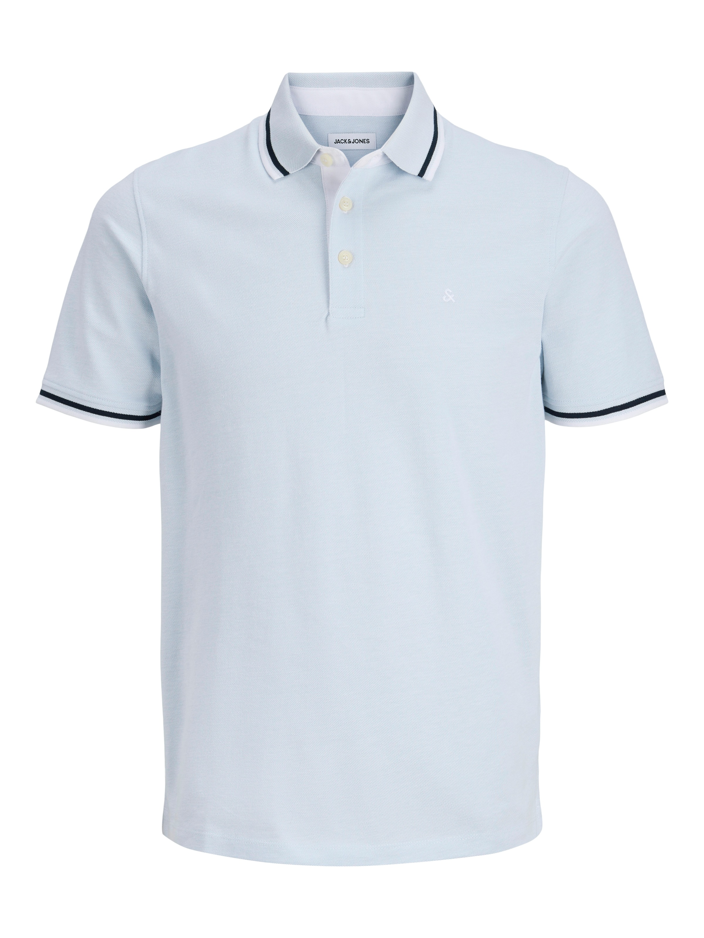 Jack & Jones Poloshirt "JJEPAULOS Slim Fit, sportlich-elegant, mit Stickere günstig online kaufen