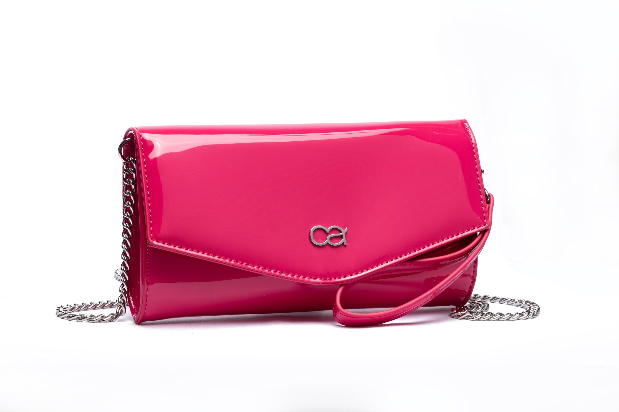 COLLEZIONE ALESSANDRO Clutch "Mia", aus weichem Softlackmaterial