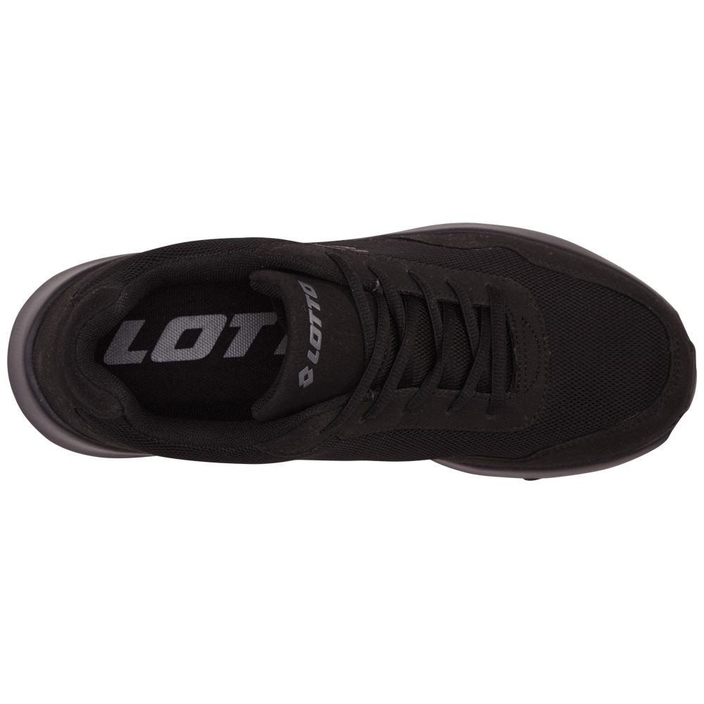 Lotto Women's Low-Top Sneaker Black/Grey 36 9