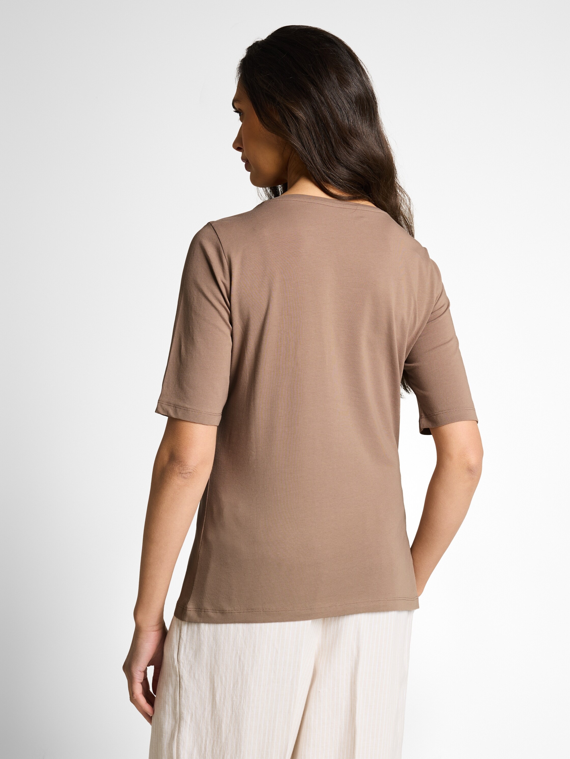 TOM TAILOR Kurzarmshirt Sommershirt mit Frontprint günstig online kaufen