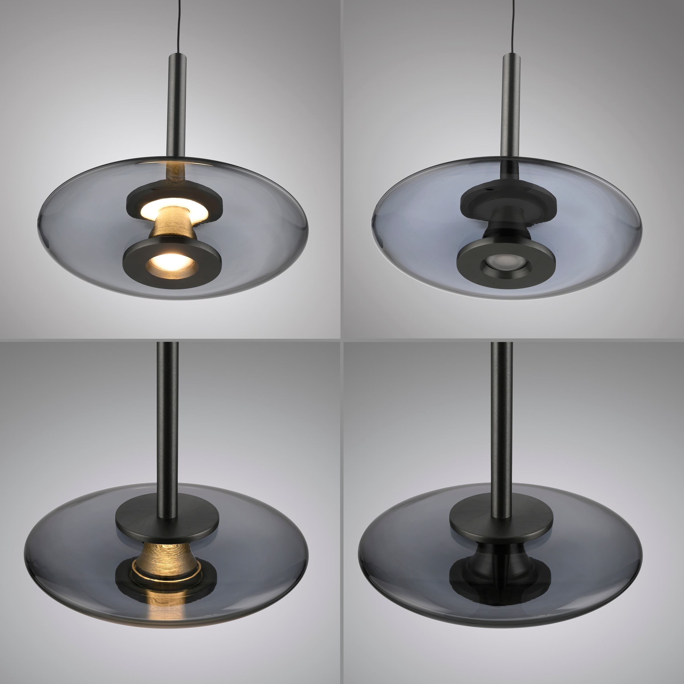 Neuhaus PURE LED Pendelleuchte »PURE Vitrum« LED-Board 1 Stk. Warmweiß Comfort Lift, dimmfähig über separaten Tronicdimmer