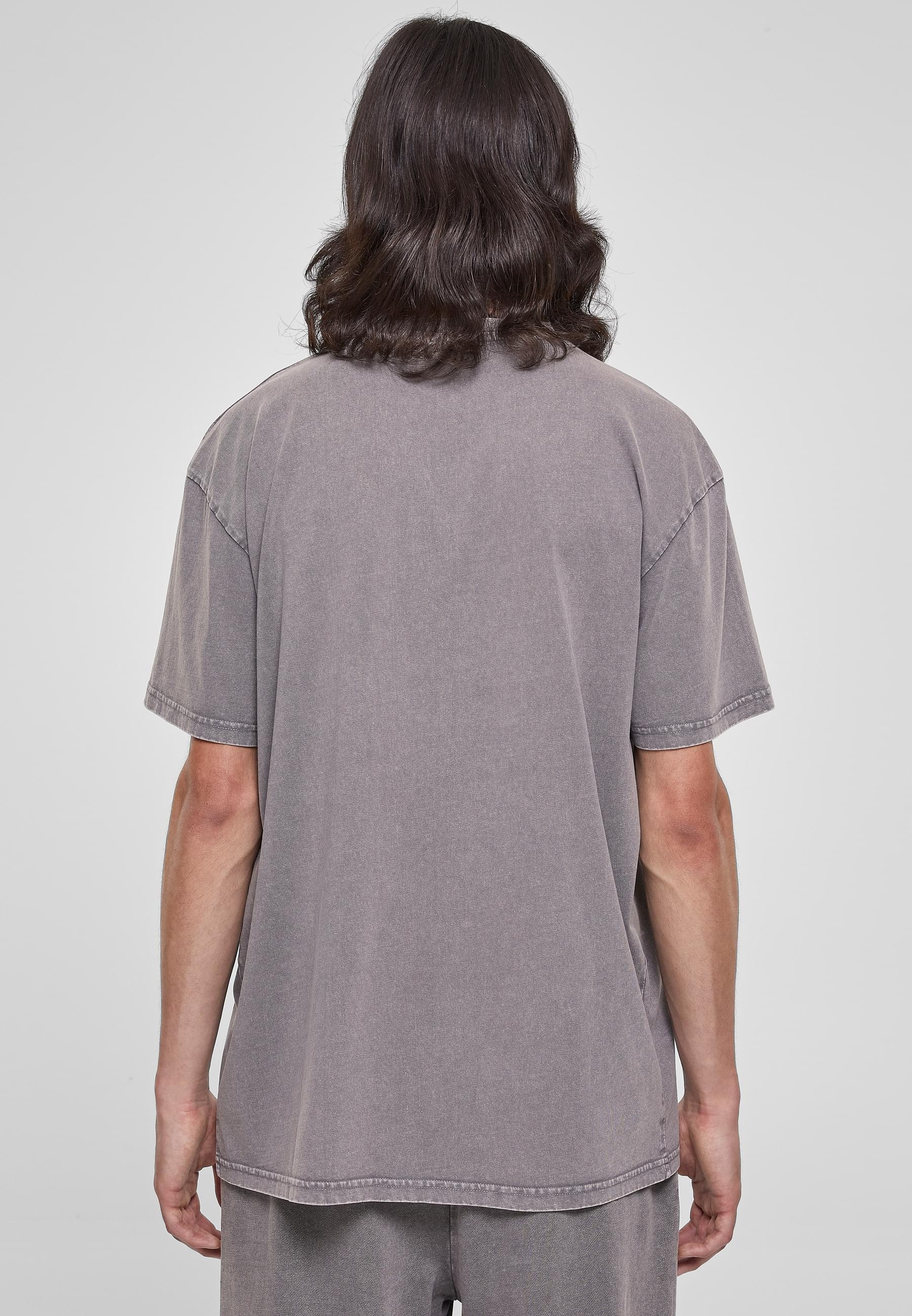 URBAN CLASSICS T-Shirt »Urban Classics Herren Heavy Oversized Acid Wash Tee«, (1 tlg.)