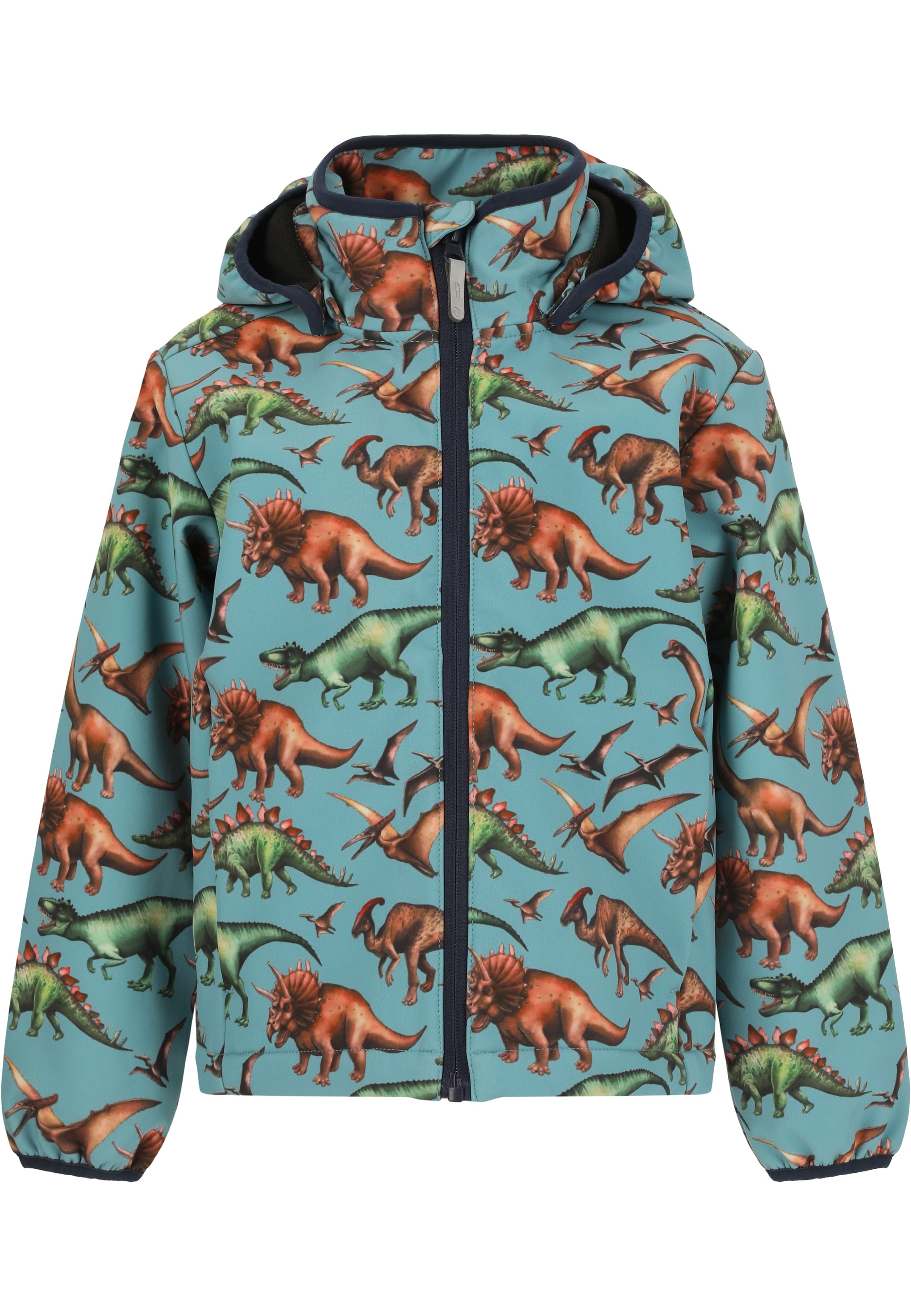 ZIGZAG Softshelljacke »Stereo« su coolem Prin...