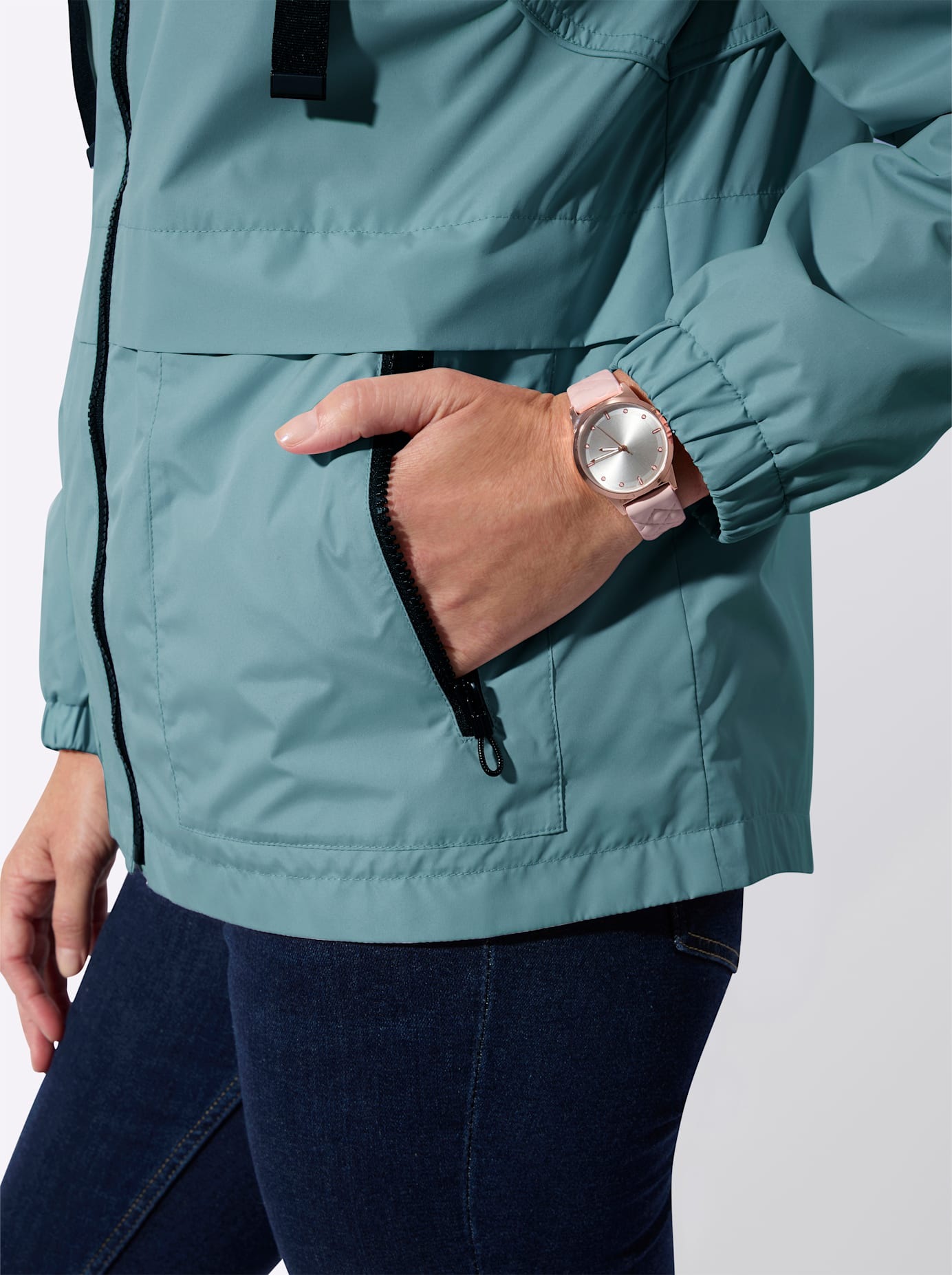 Classic Basics Langjacke ohne Kapuze