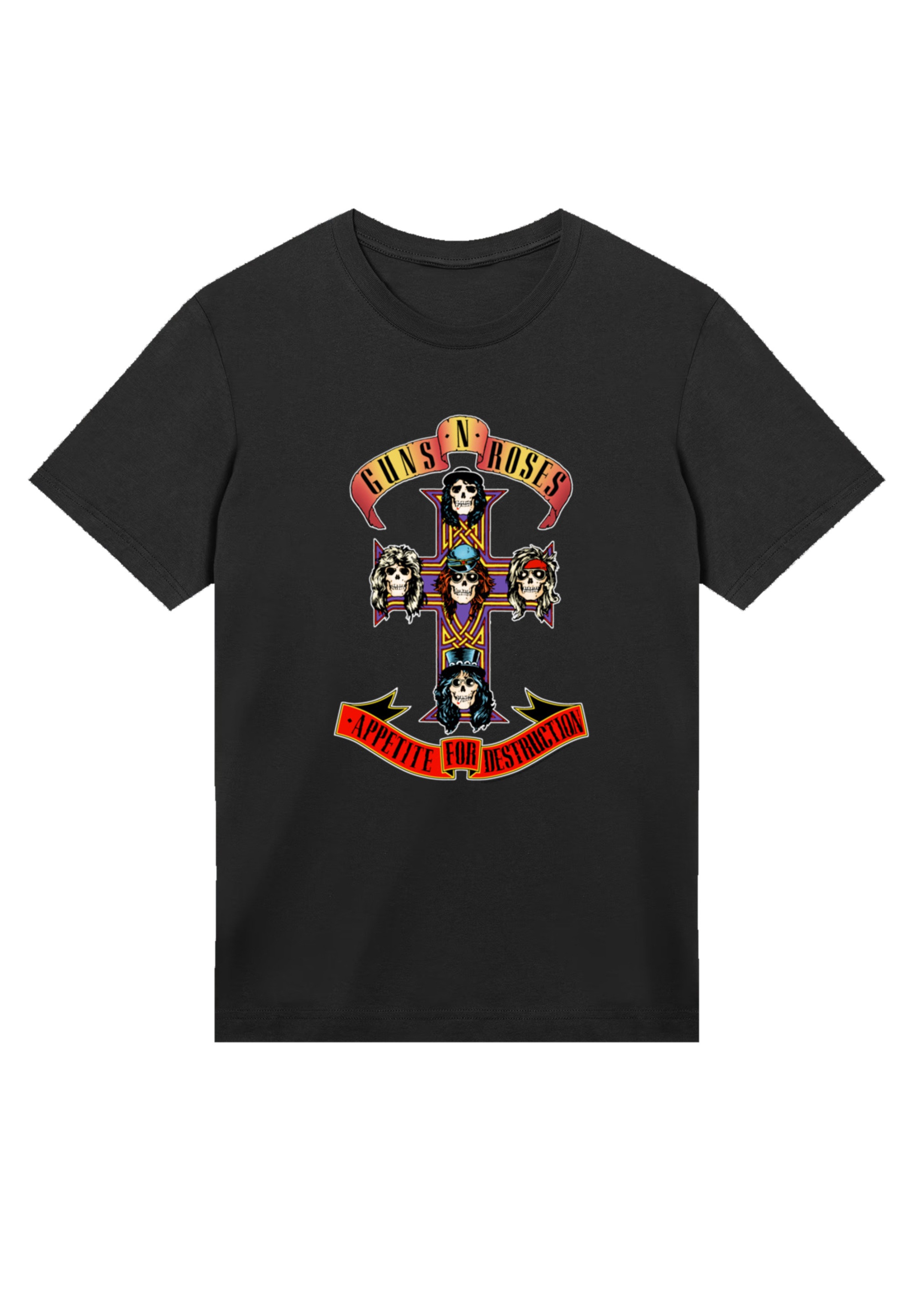 F4NT4STIC T-Shirt »Guns 'n' Roses Appetite For Destruction«, Premium Qualität Streetwear