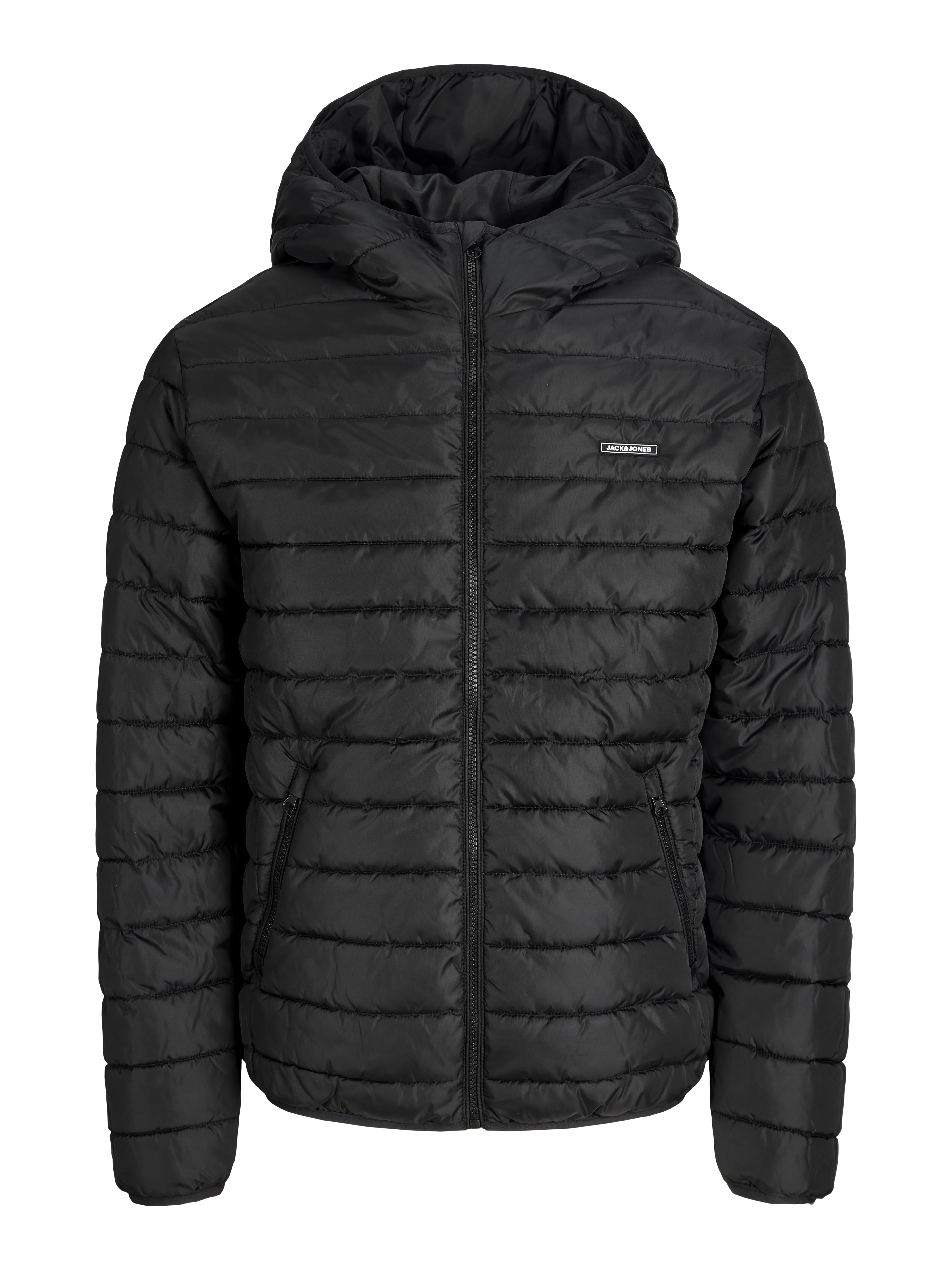 Jack & Jones PlusSize Steppjacke "JJELVIS LIGHT PUFFER HOOD PLS" mit Kapuze Kunstfaser, regular fit