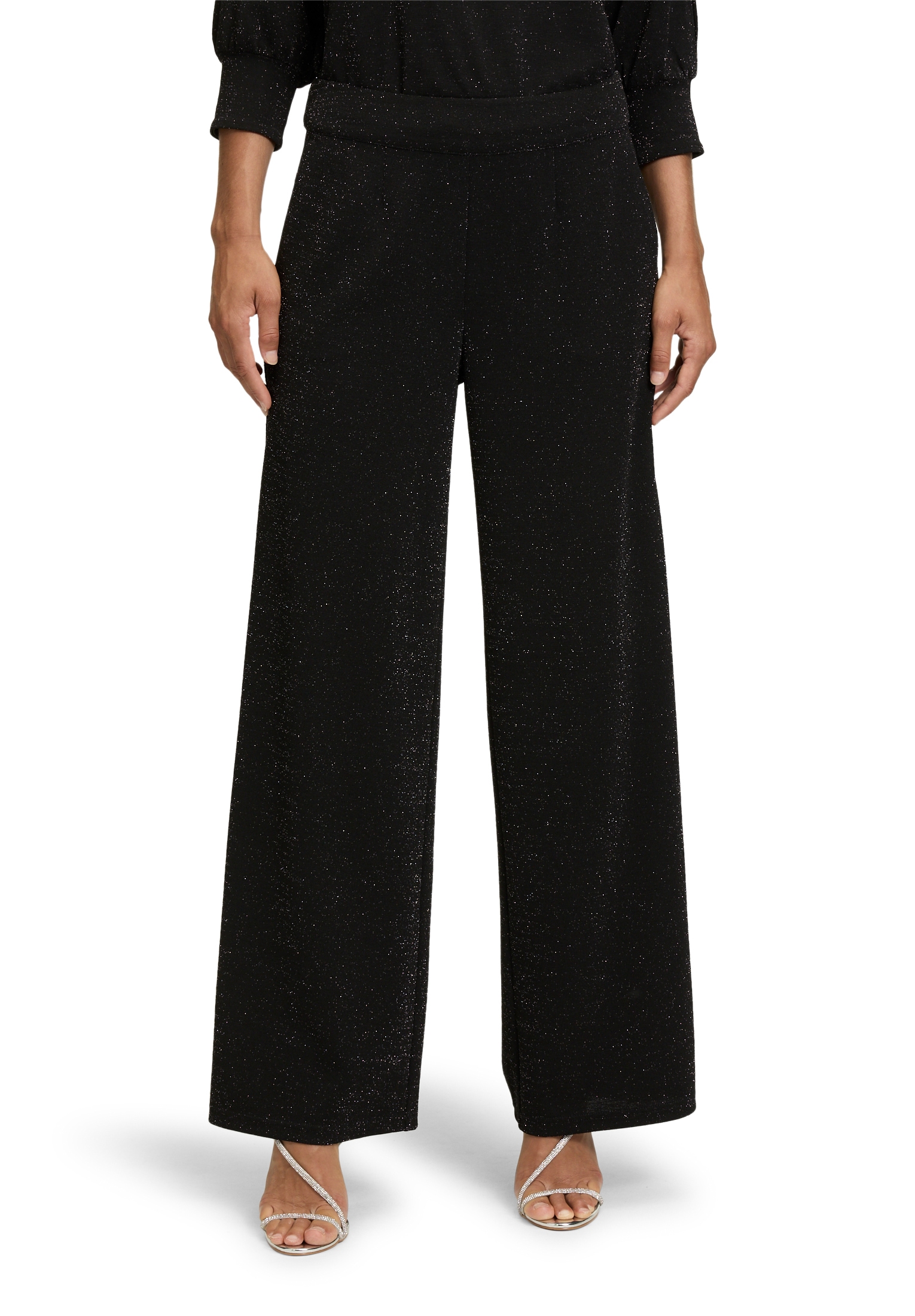 Betty Barclay Marlene-Hose "Betty Barclay Damen Marlene-Hose im Glitzer-Loo günstig online kaufen