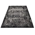 OCI DIE TEPPICHMARKE Teppich »Magic«, rechteckig, 8 mm Höhe, Glanz Viskose, mit Fransen, Wohnzimmer