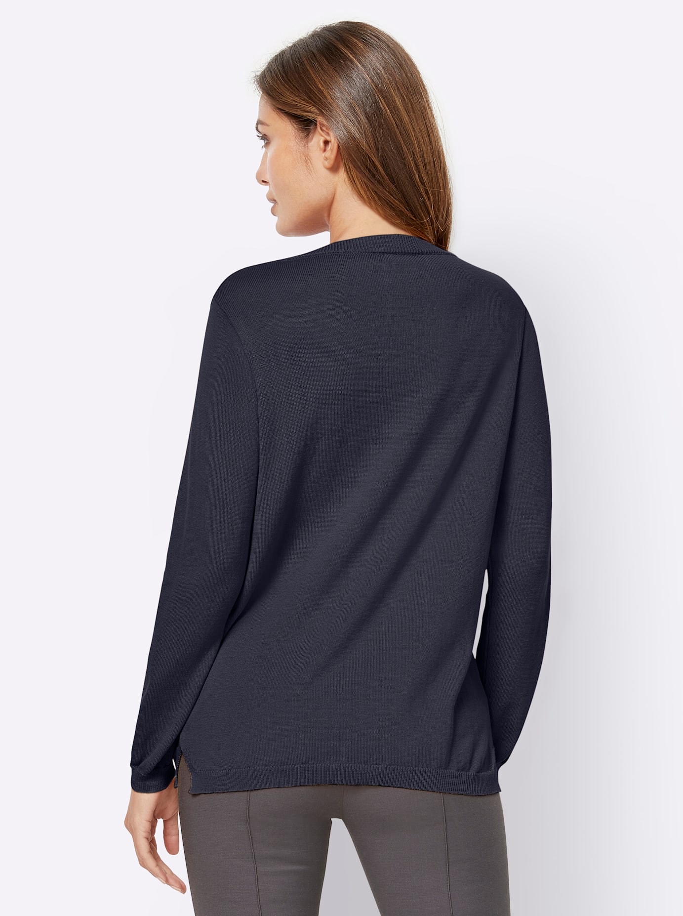 Inspirationen V-Ausschnitt-Pullover »Pullover«